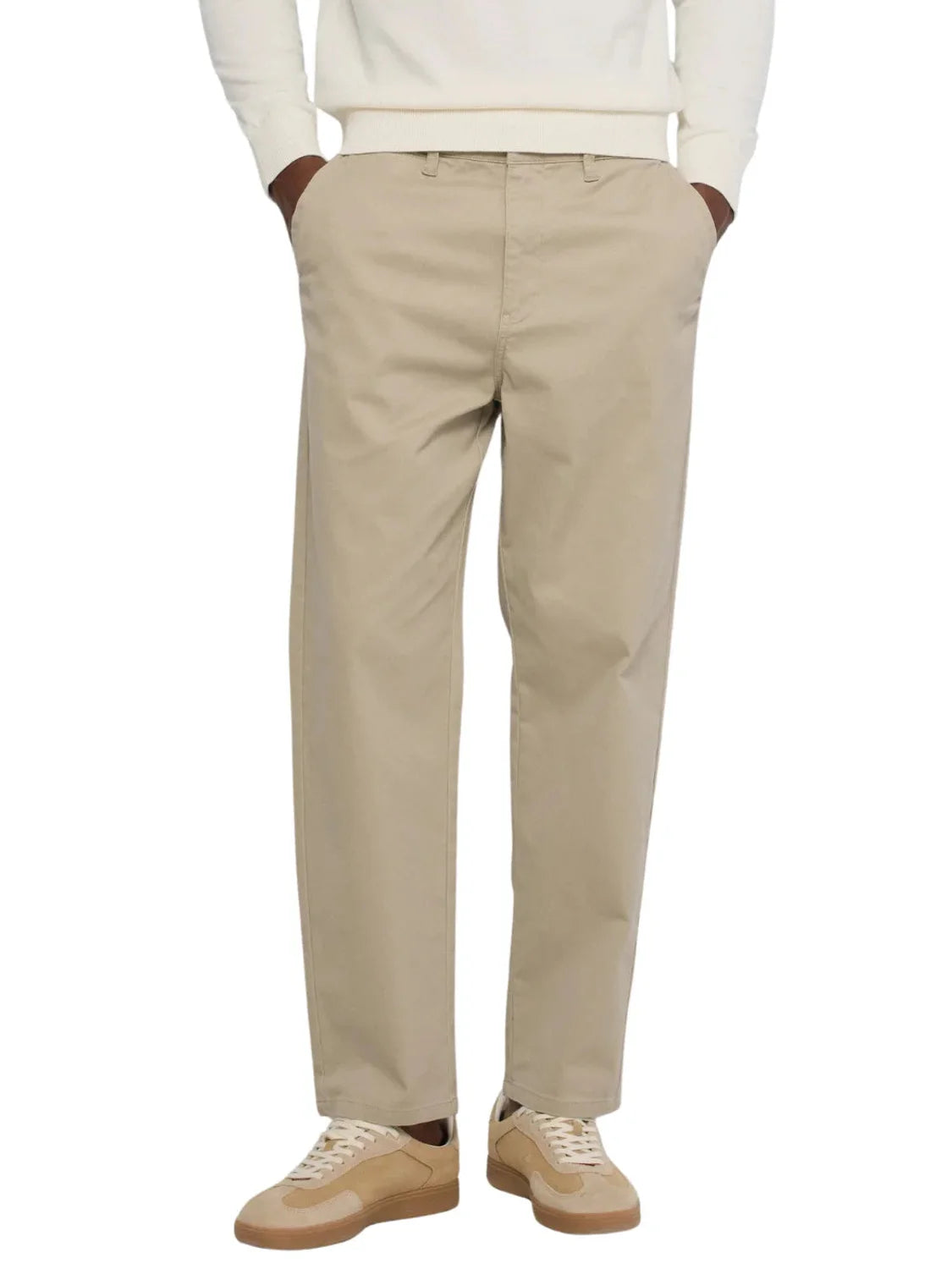 Pantalón Chino Straight Salsa Jeans Arena | Bicos de Fío