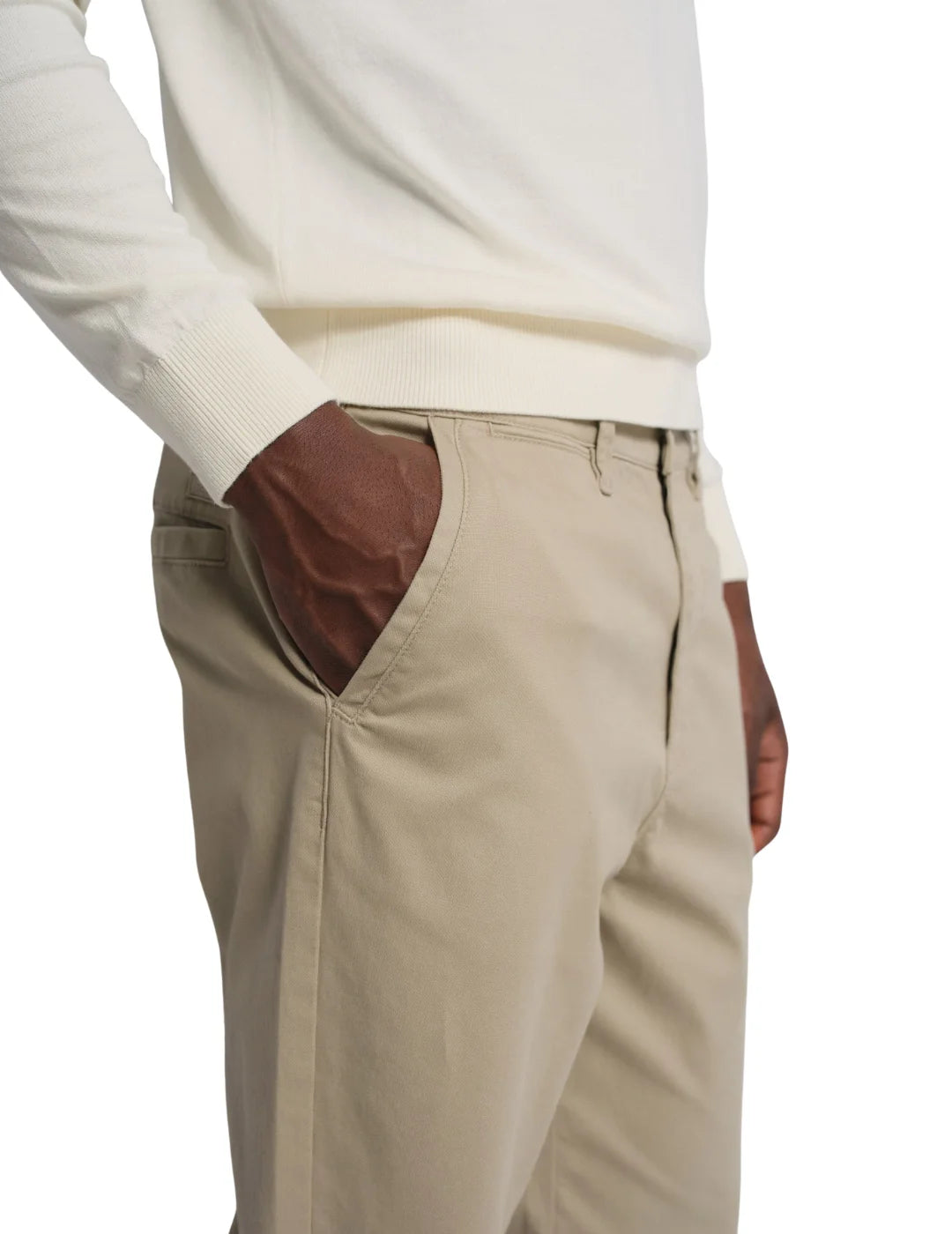 Pantalón Chino Straight Salsa Jeans Arena | Bicos de Fío