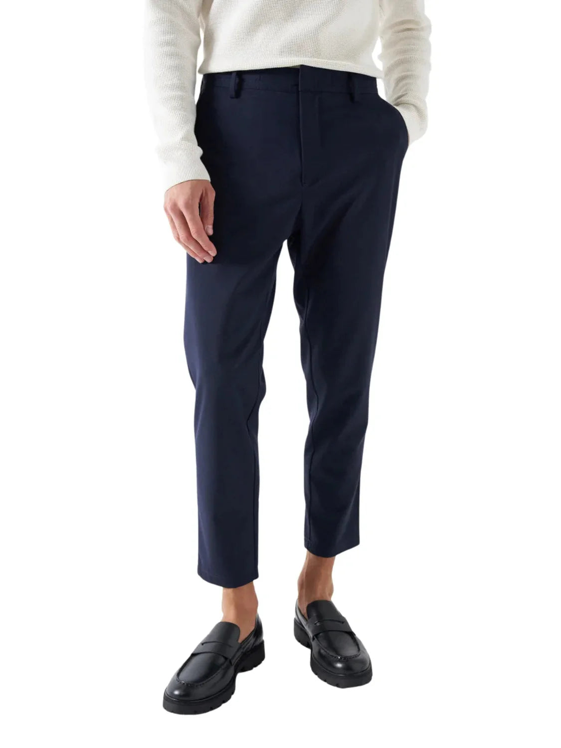 Pantalón Chino Tobillero Salsa Jeans Azul | Bicos de Fío