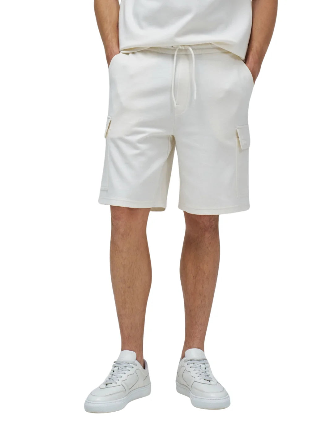 Pantalón Corto Cargo Salsa Jeans Arena | Bicos de Fío