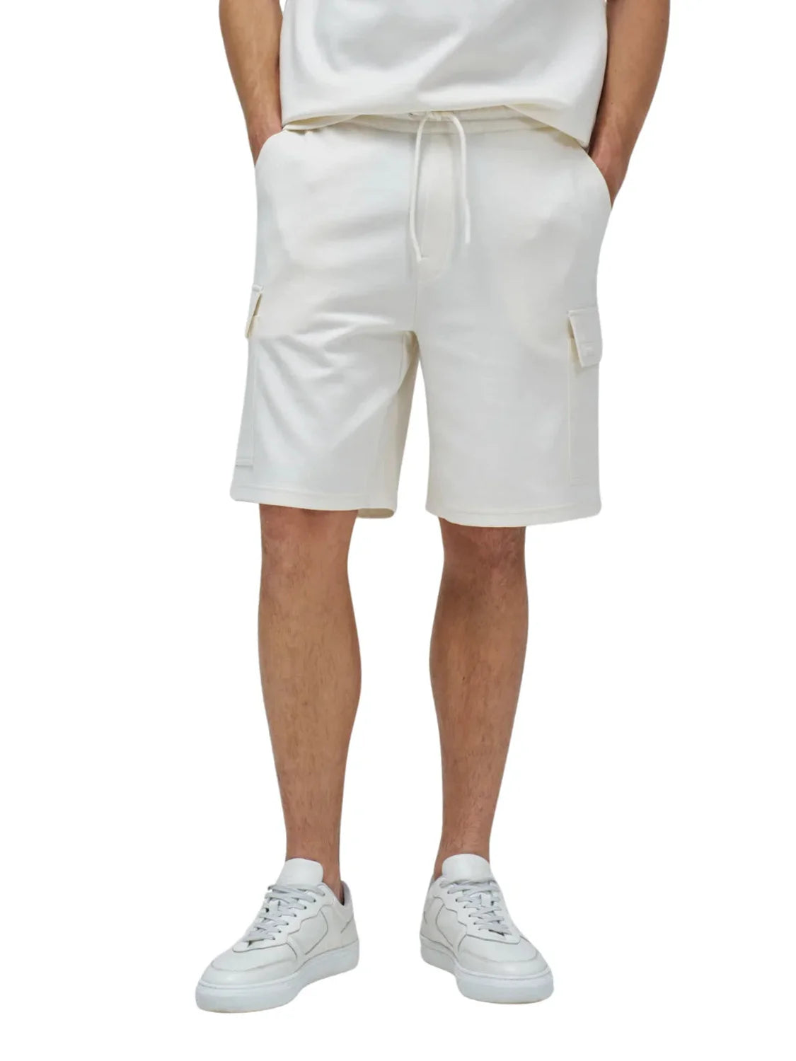 Pantalón Corto Cargo Salsa Jeans Arena | Bicos de Fío