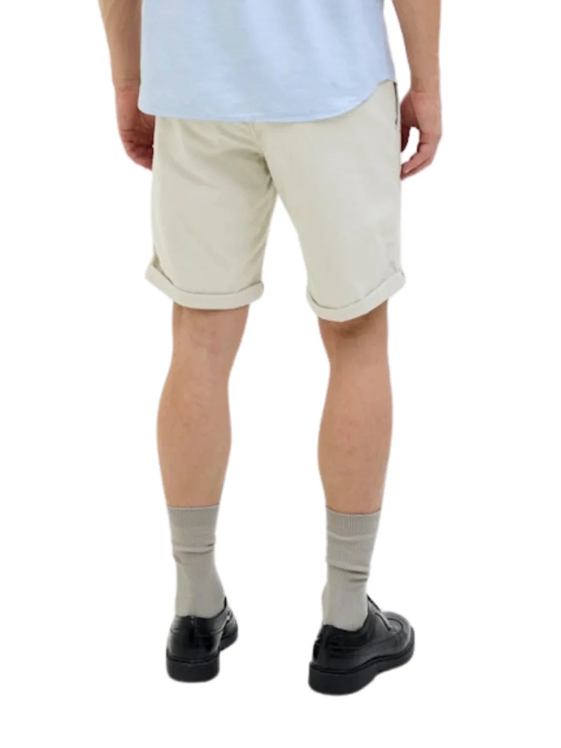 Pantalón Corto Chino Jack&Jones Fury Gris Glaciar | Bicos de Fío