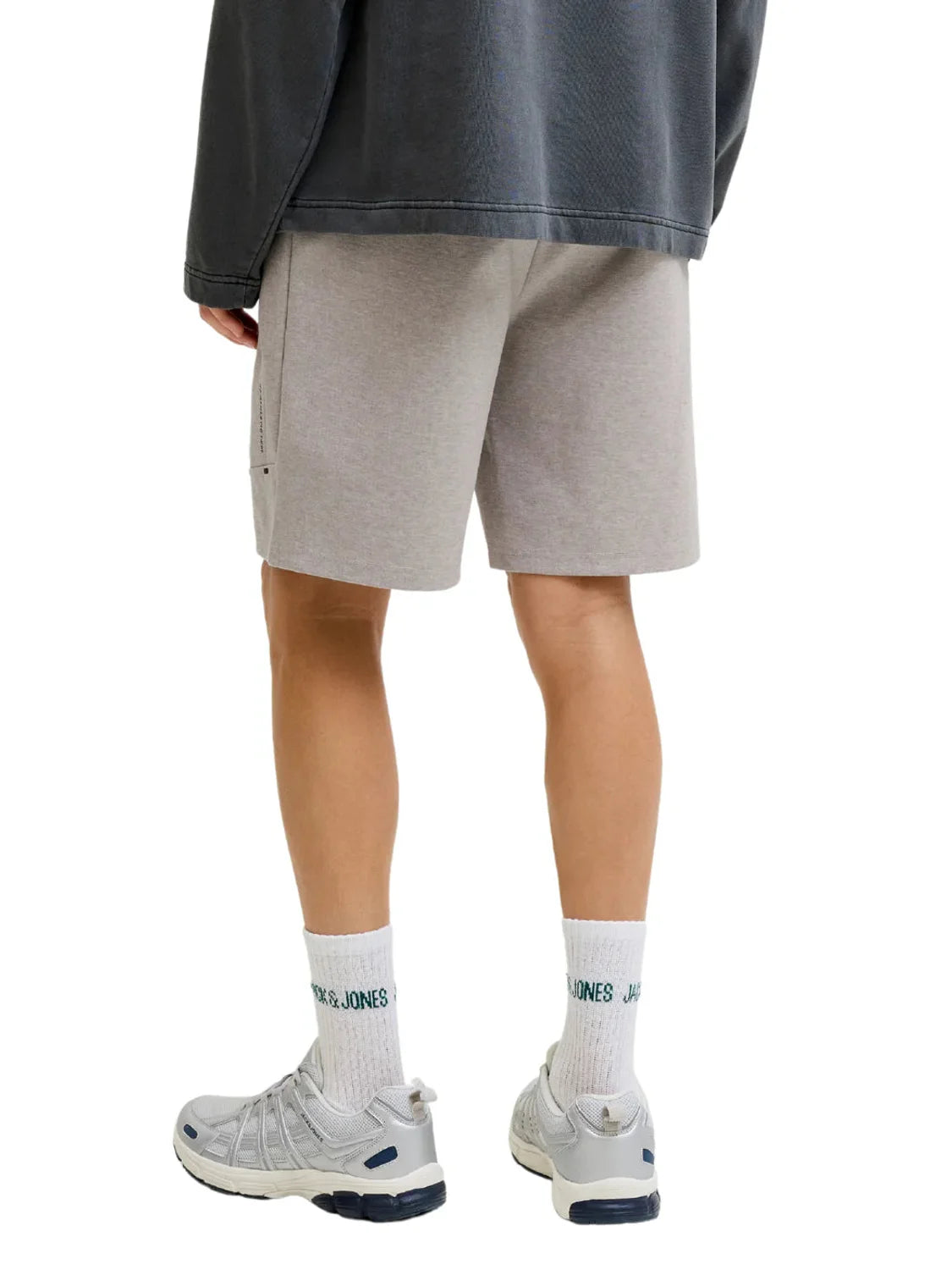 Shorts Deportivos Jack&Jones Gordon Base Gris | Bicos de Fío
