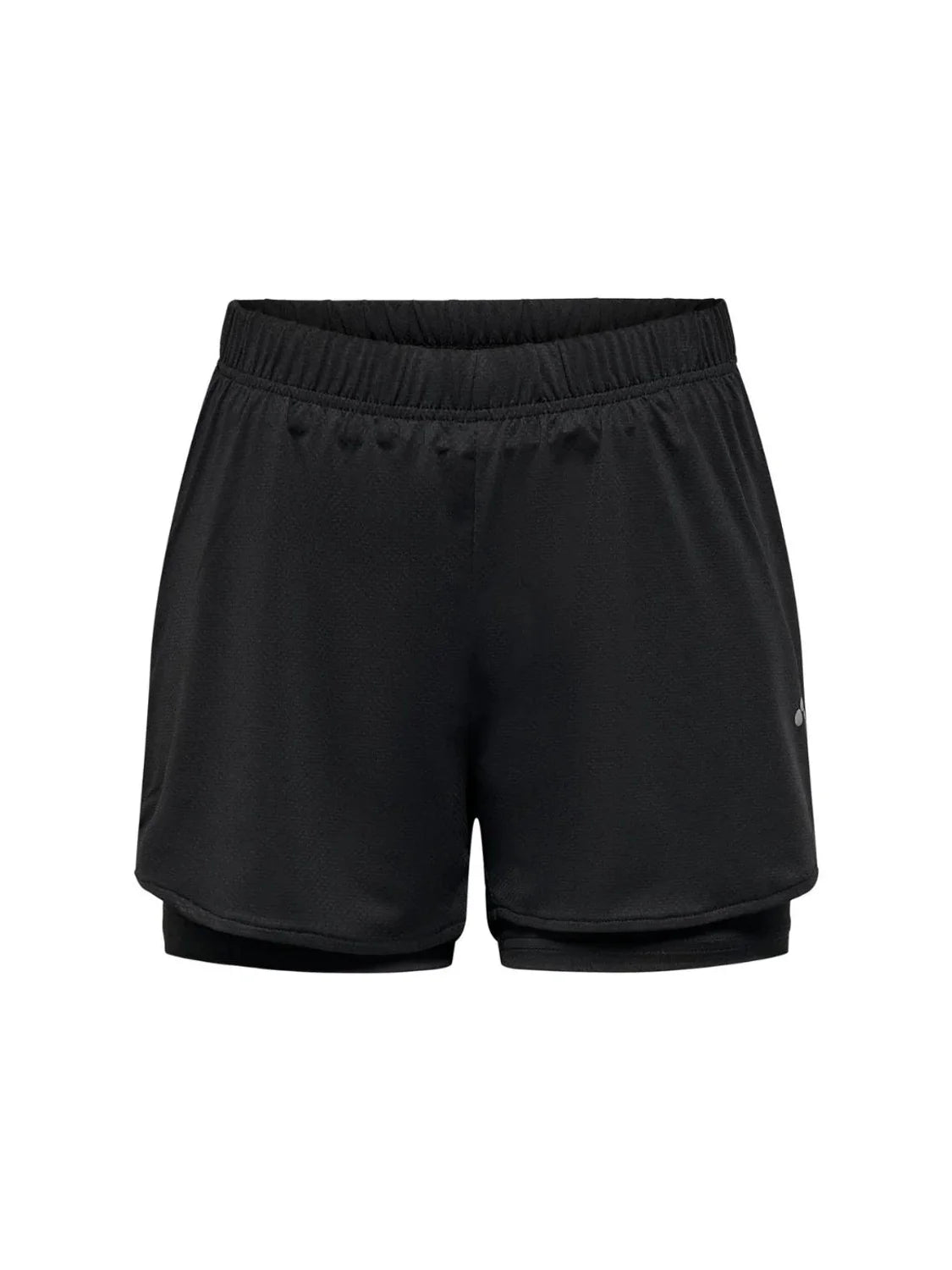 Pantalón Corto ONLY PLAY Mila Negro - Bicos de Fío
