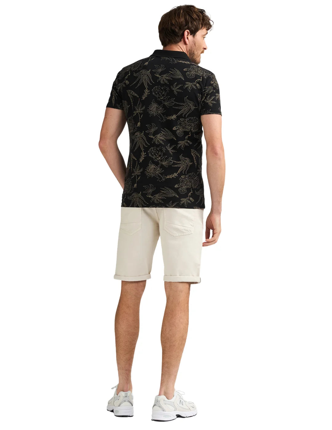 Pantalón Corto Petrol Industries Jackson Coconut Beige | Bicos de Fío