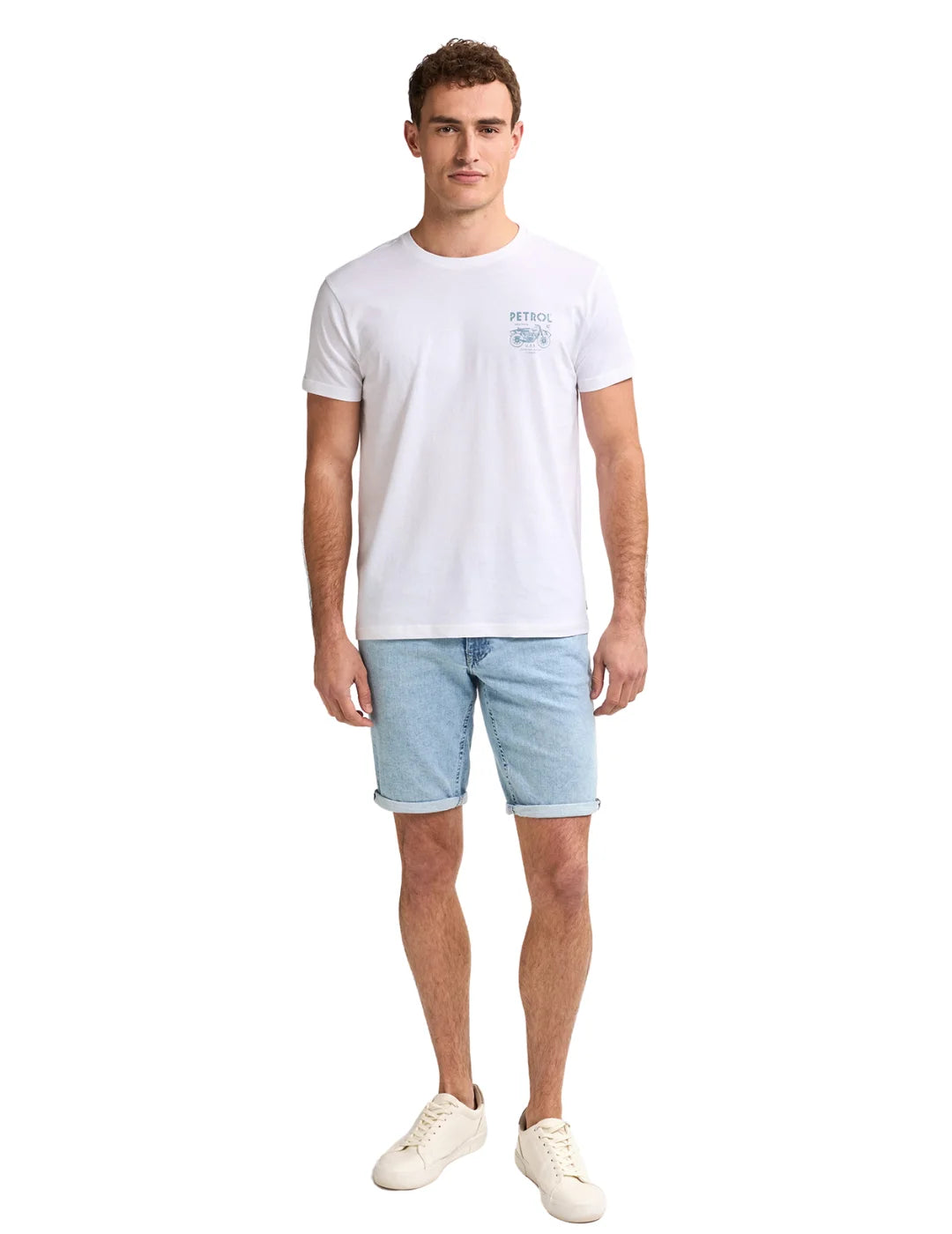 Pantalón Corto Vaquero Petrol Industries Bassano Azul | Bicos de Fío