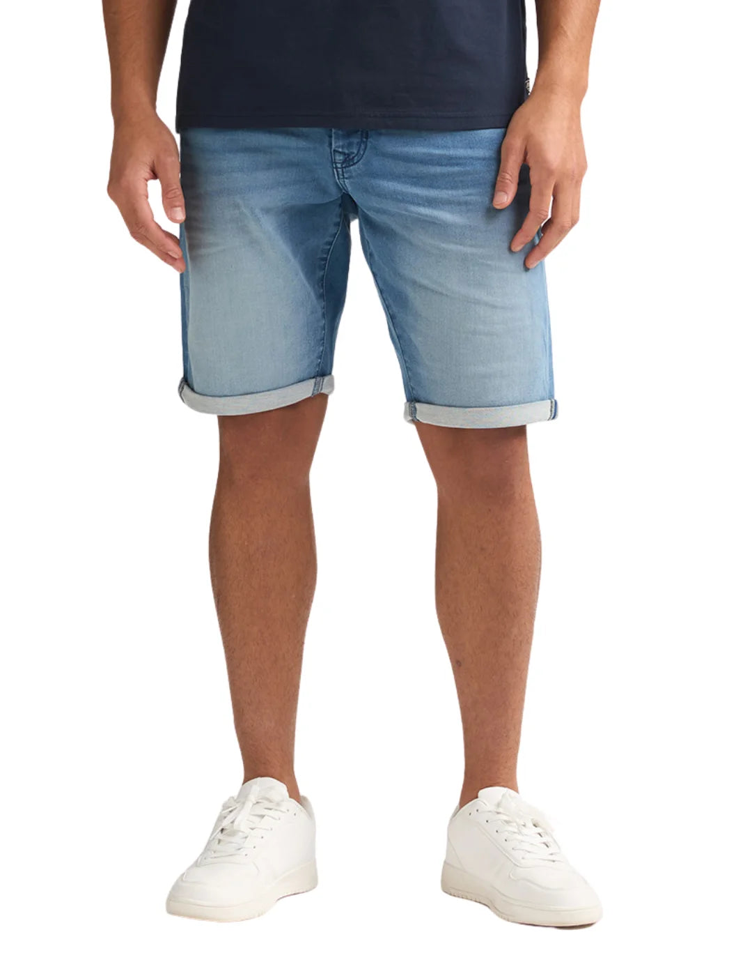 Pantalón Corto Petrol Industries Jackson Medium Indigo | Bicos de Fío