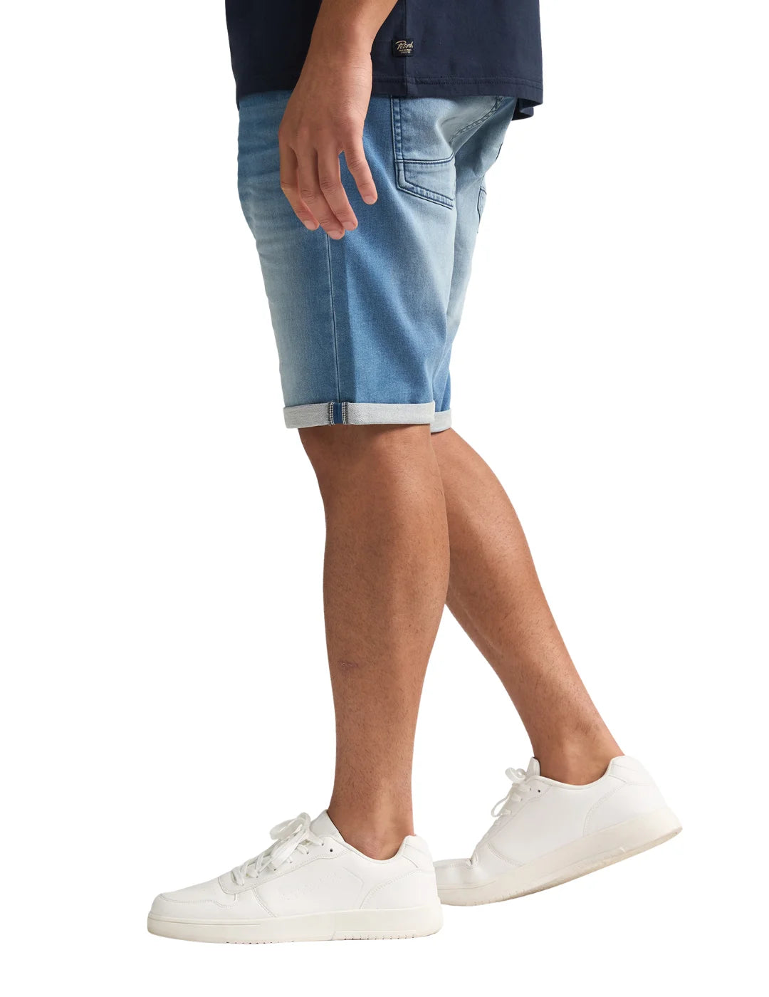 Pantalón Corto Petrol Industries Jackson Medium Indigo | Bicos de Fío