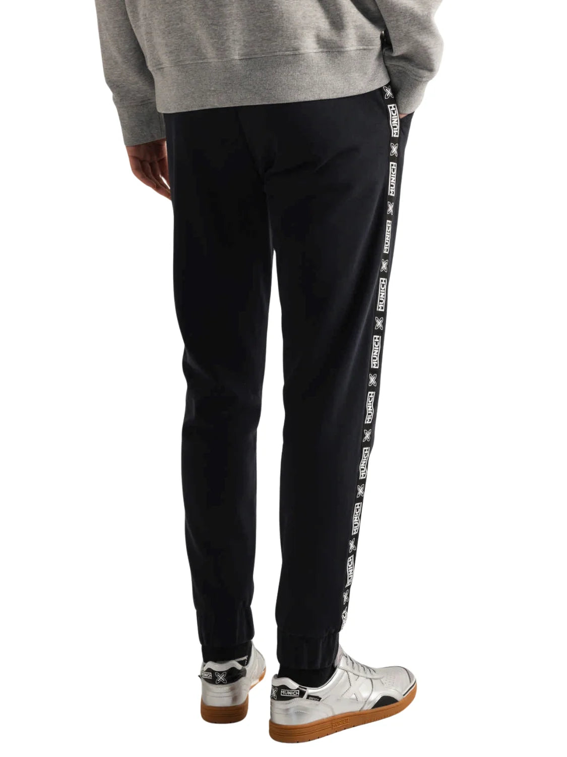 Pantalón Chándal Munich Squadra Negro | Bicos de Fío