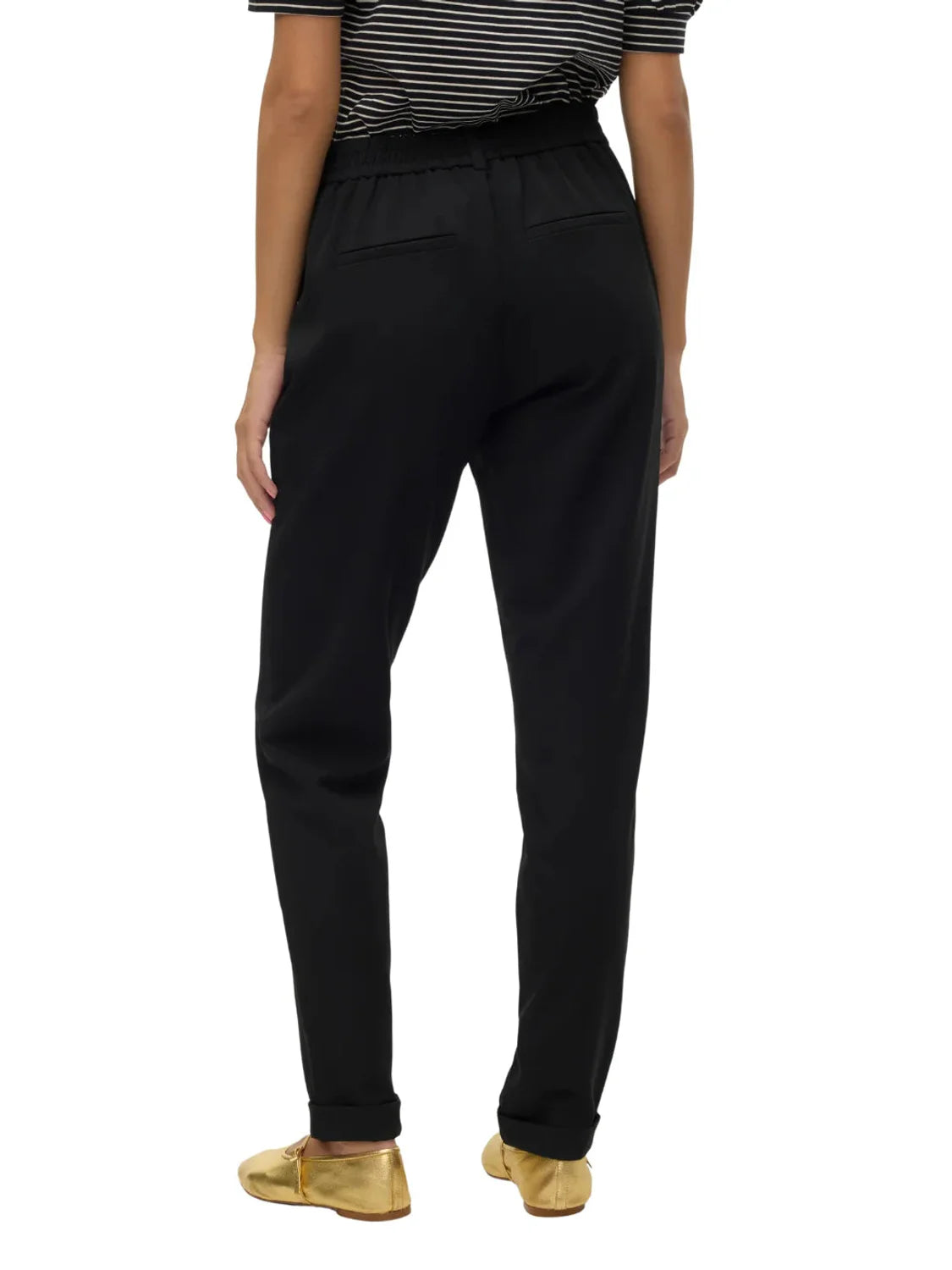 Pantalón Loose Vero Moda Maya Negro | Bicos de Fío