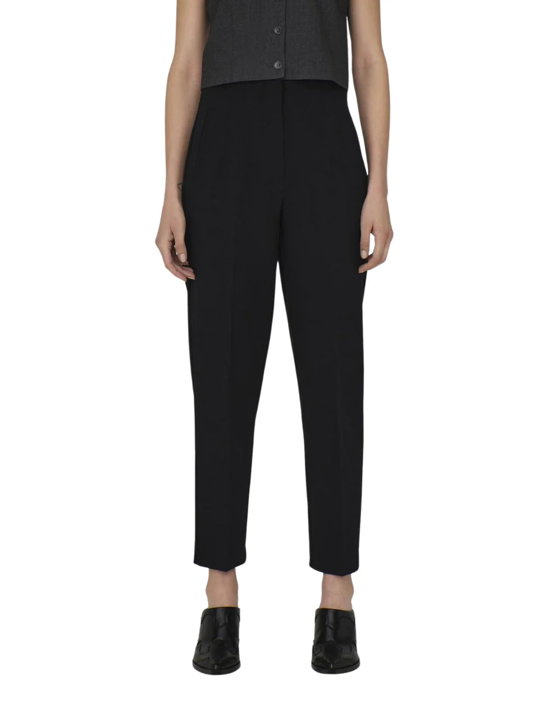 Pantalón Pinzas ONLY Raven Negro | Bicos de Fío