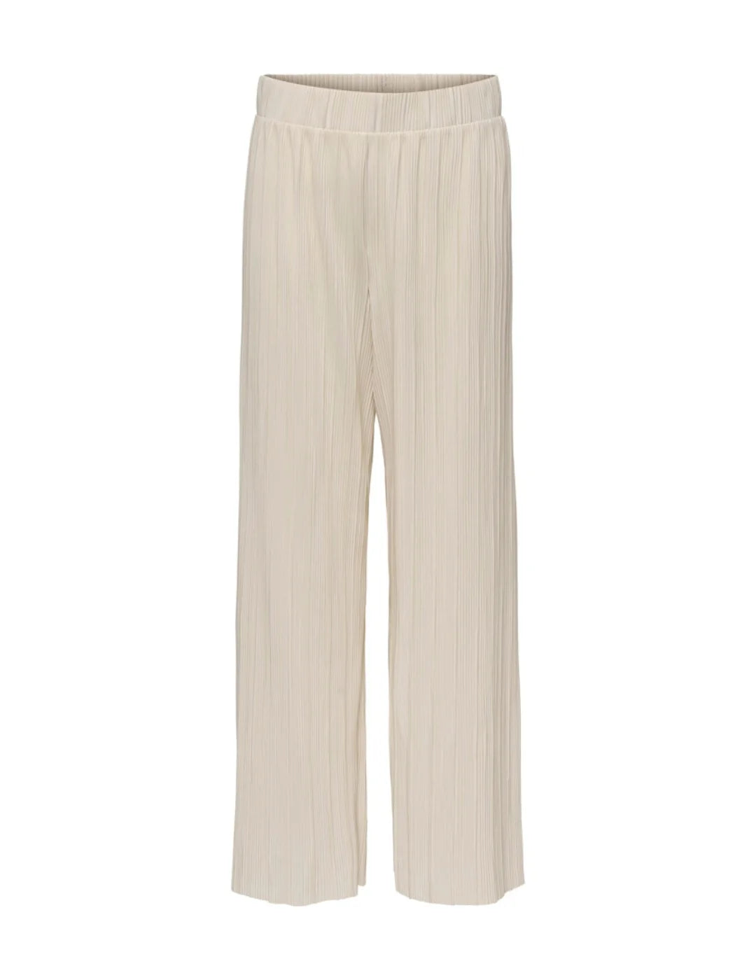 Pantalón Plisado ONLY Ravenna Beige | Bicos de Fío