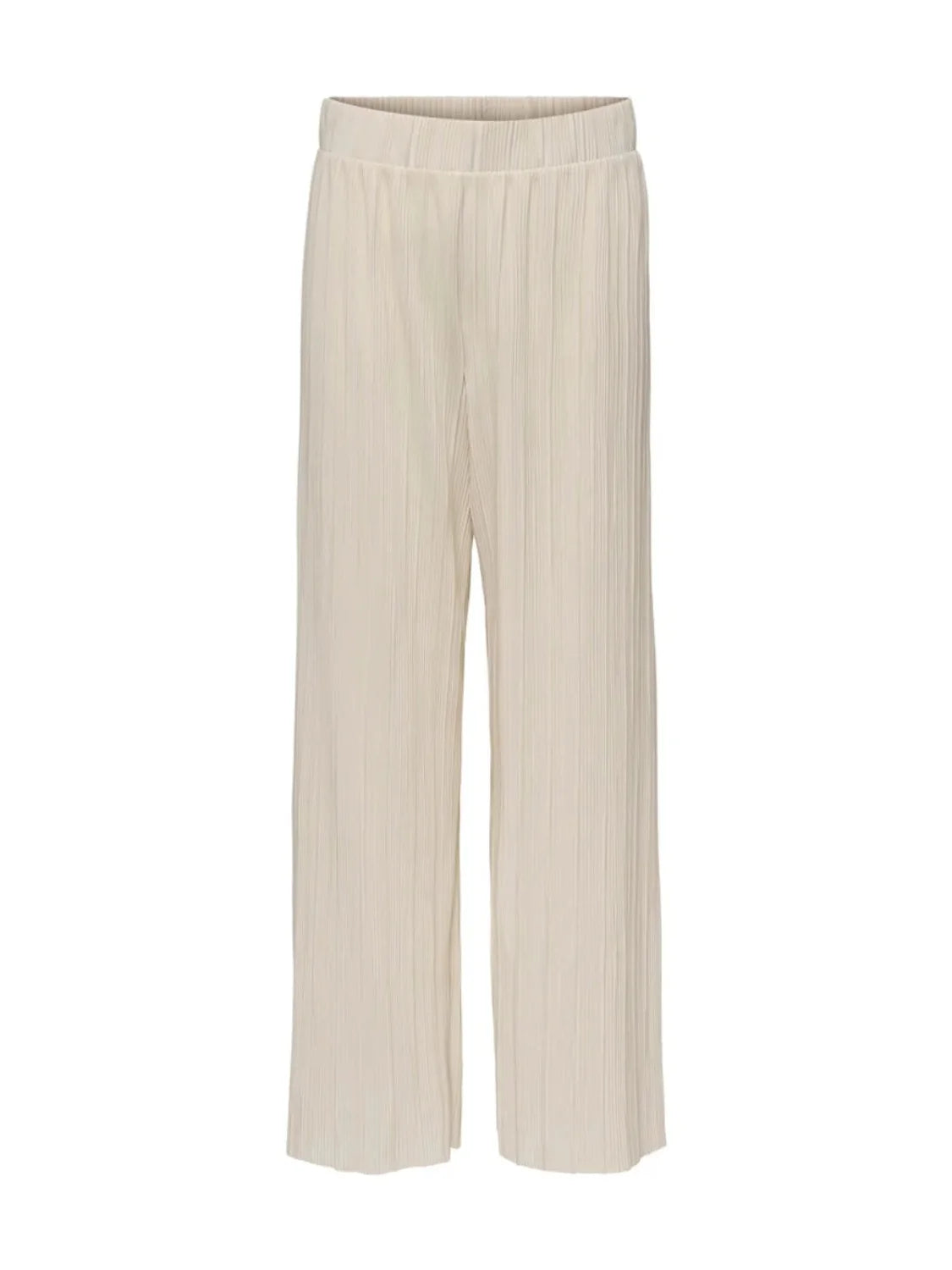 Pantalón Plisado ONLY Ravenna Beige | Bicos de Fío