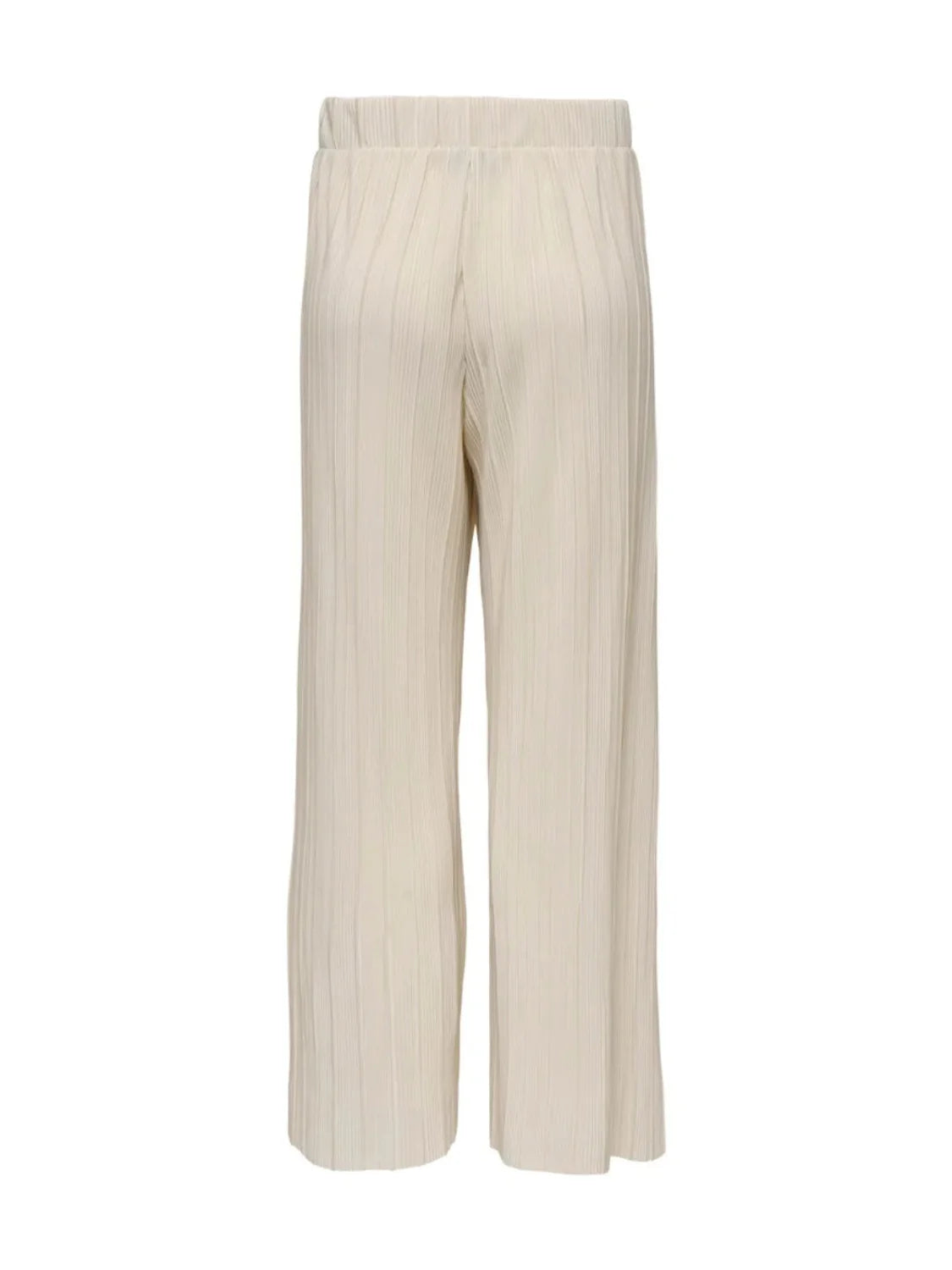 Pantalón Plisado ONLY Ravenna Beige | Bicos de Fío