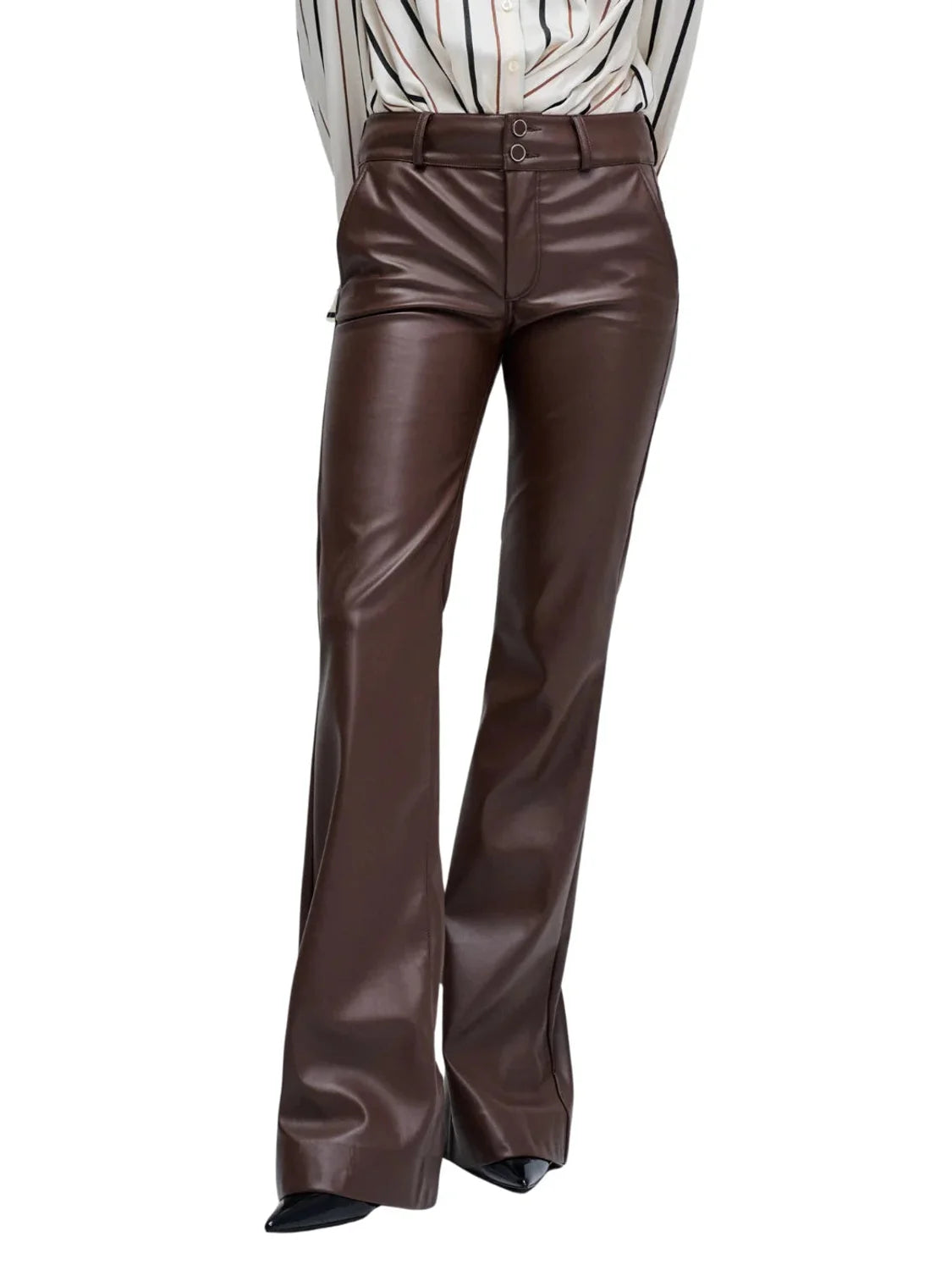Chino Secret Push In Flare Salsa Jeans Marrón | Bicos de Fío