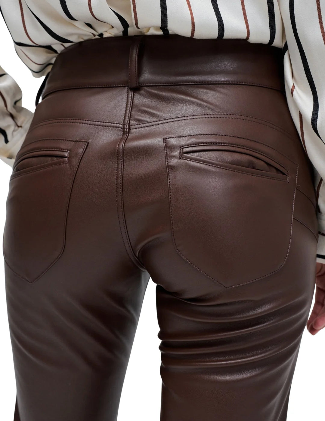 Chino Secret Push In Flare Salsa Jeans Marrón | Bicos de Fío