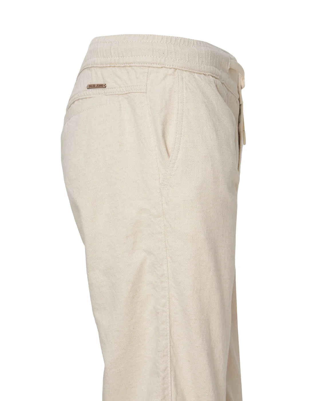 Pantalón Puño Salsa Jeans Beige | Bicos de Fío