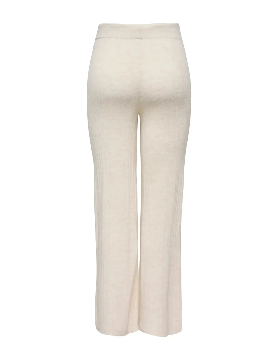 Pantalón Punto ONLY Thea Beige | Bicos de Fío