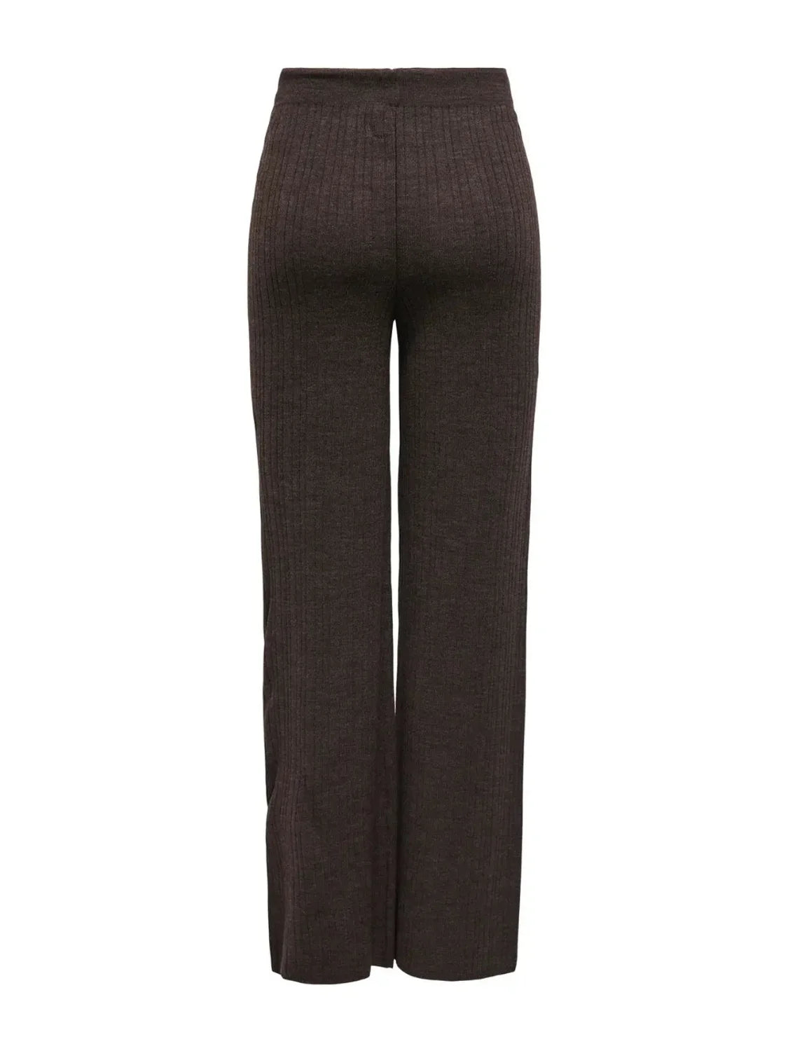 Pantalón Punto ONLY Thea Chocolate | Bicos de Fío