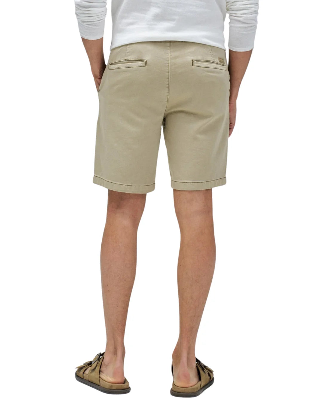 Pantalón Corto Salsa Jeans S-Activ Beige | Bicos de Fío