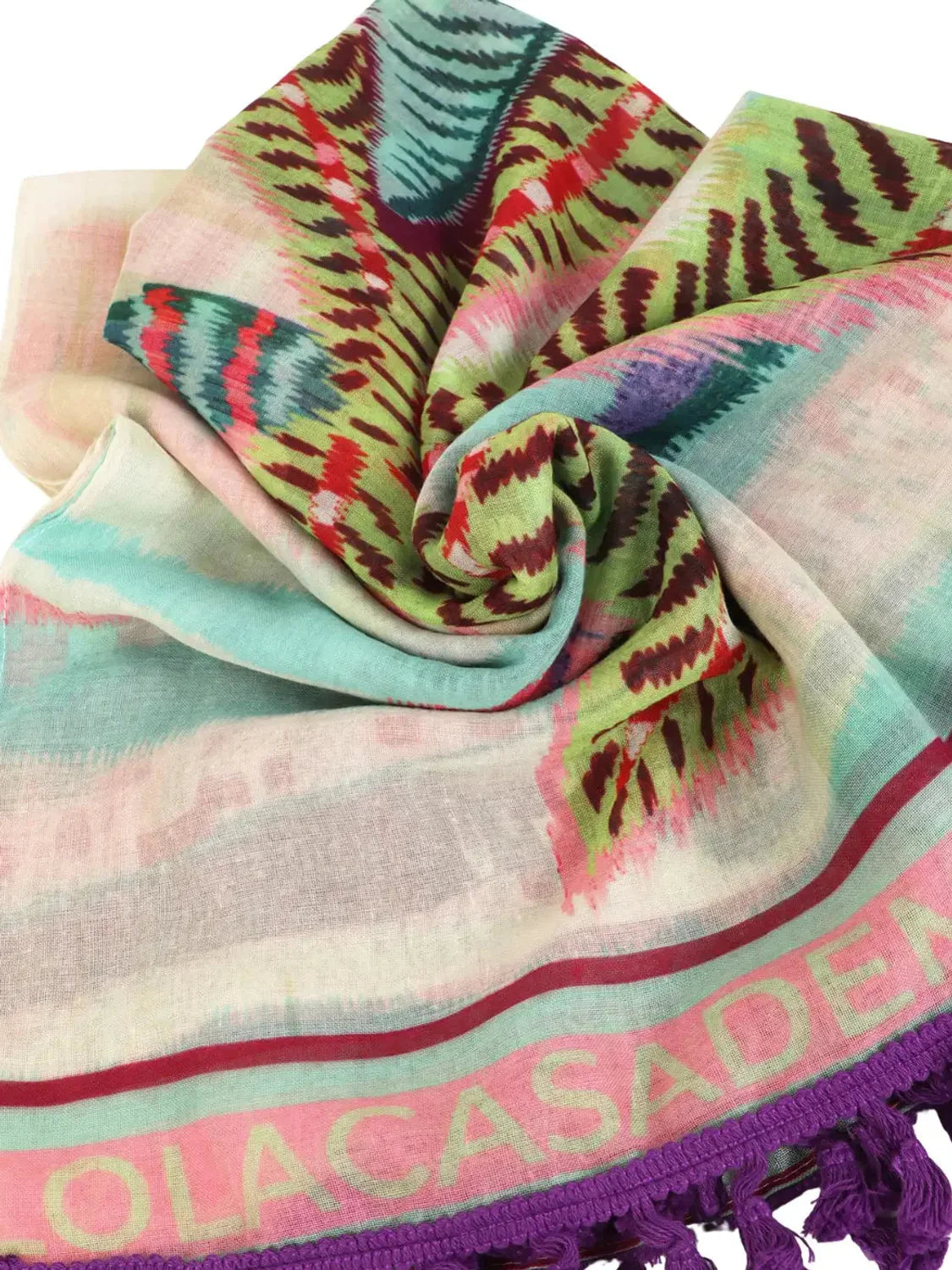 Pareo Lola Casademunt Tropical Beige | Bicos de Fío