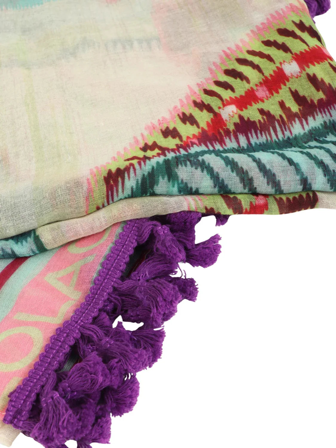Pareo Lola Casademunt Tropical Beige | Bicos de Fío
