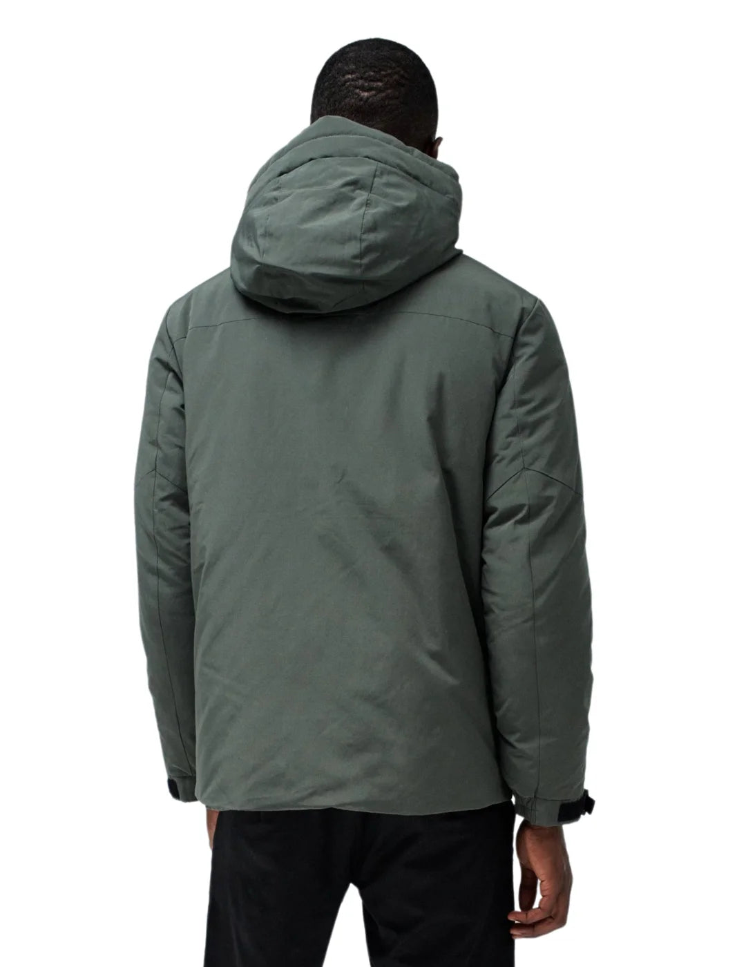 Parka Con Capucha Salsa Jeans Verde | Bicos de Fío