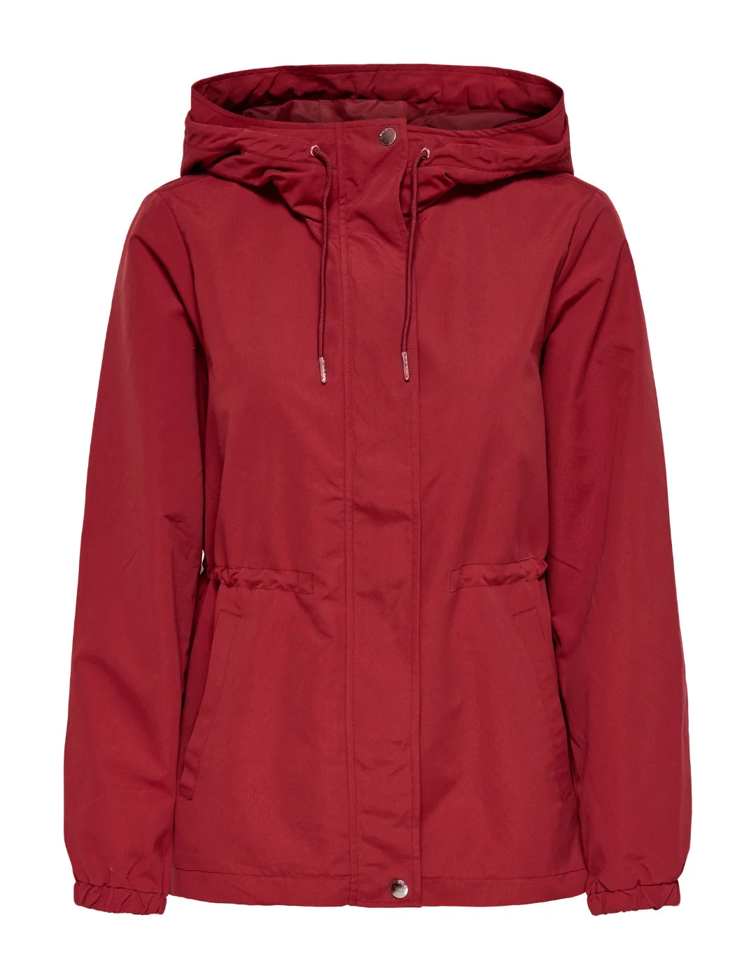 Parka Corta ONLY Asta Granate | Bicos de Fío