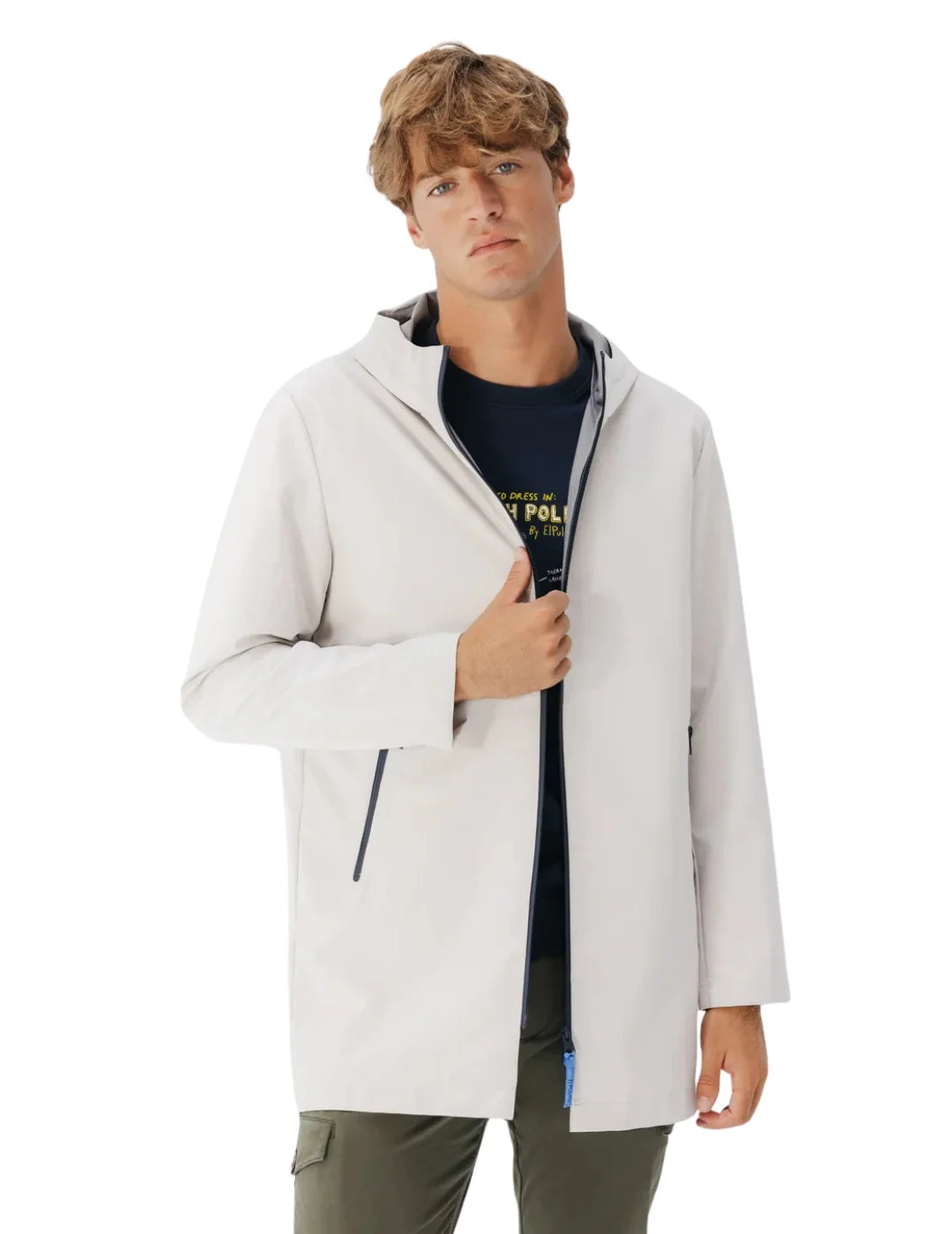 Parka Impermeable El Pulpo Varadero Arena | Bicos de Fío