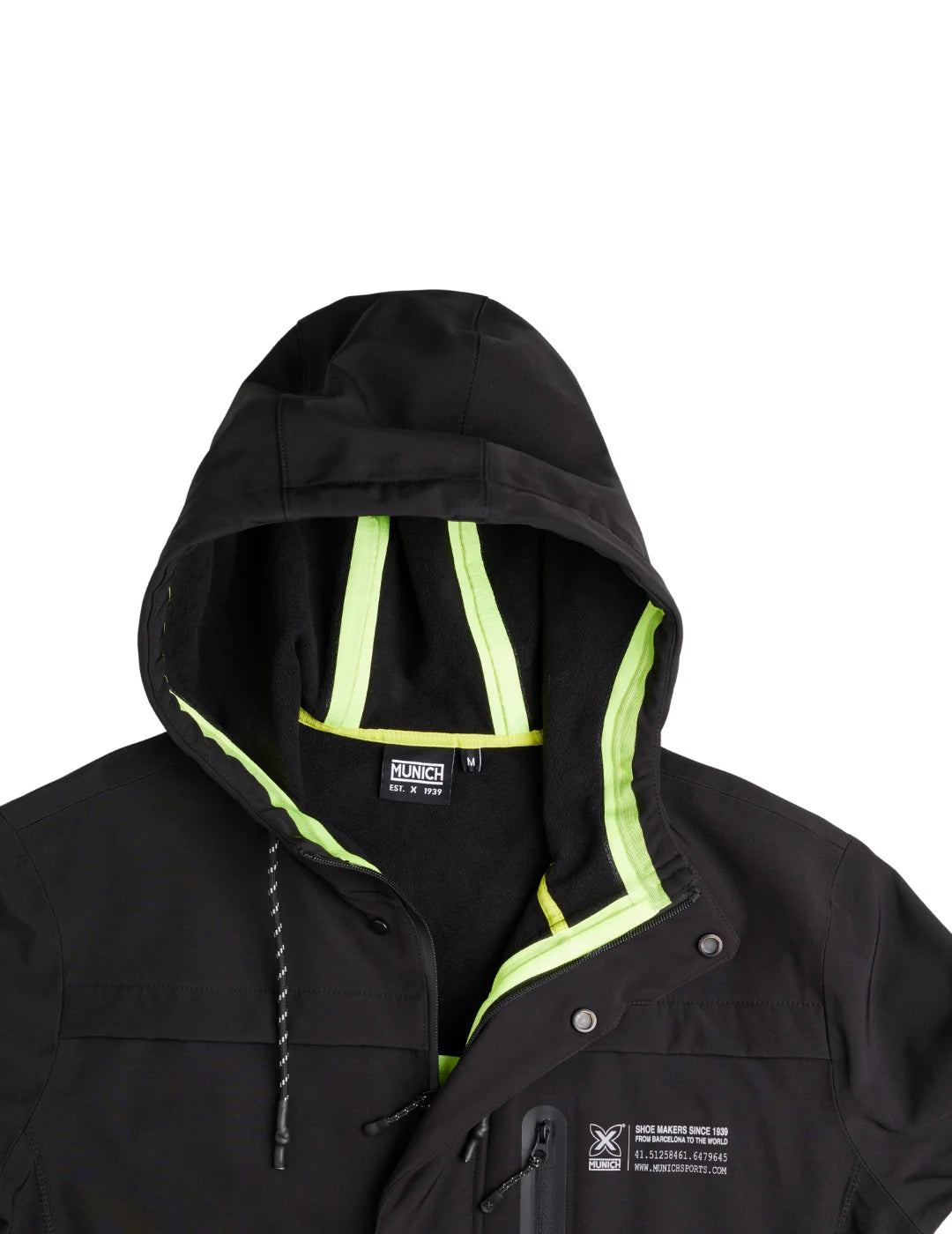 Parka Munich Rain Negro | Bicos de Fío