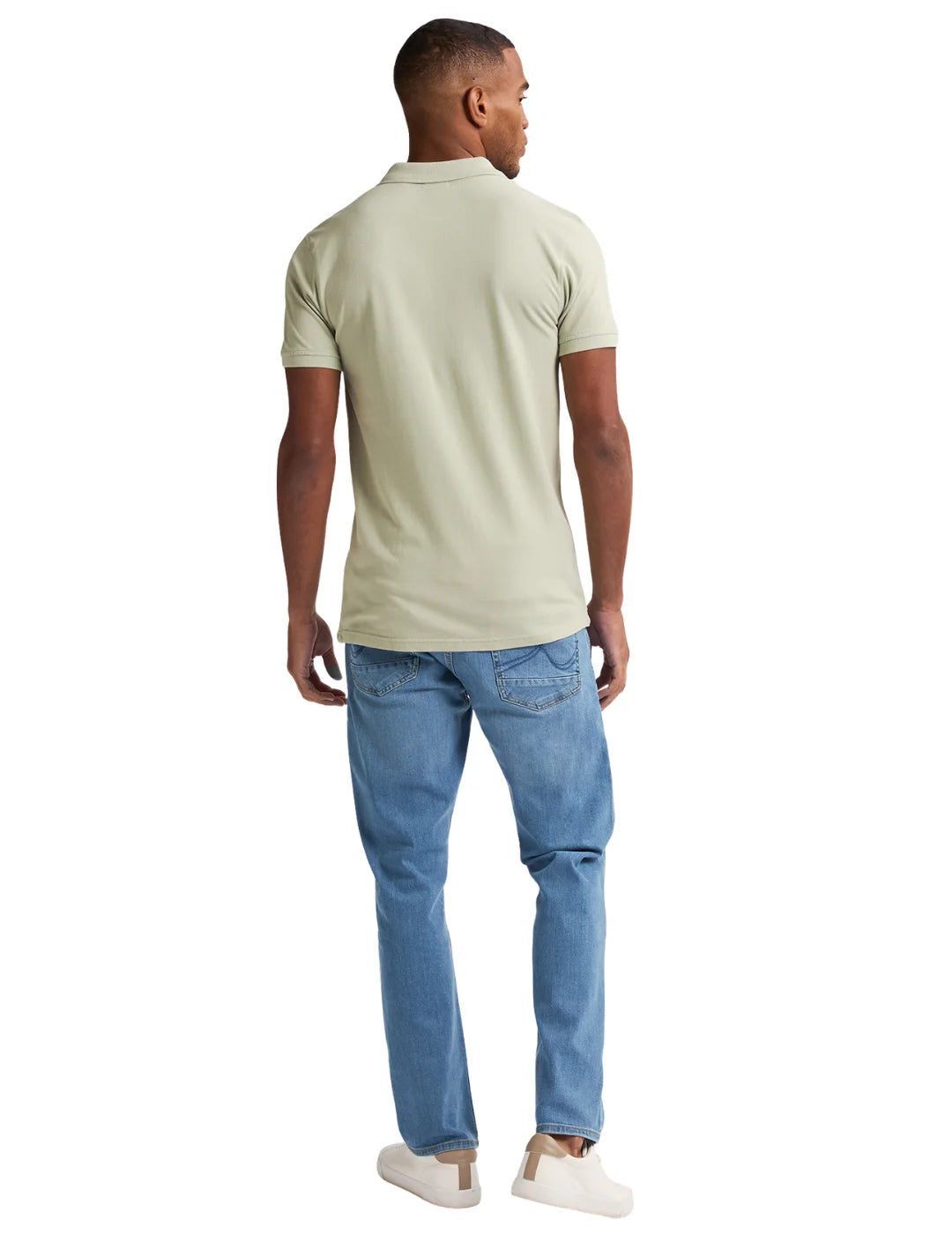 Polo Básico Petrol Industries Dolphin Desert Sage | Bicos de Fío