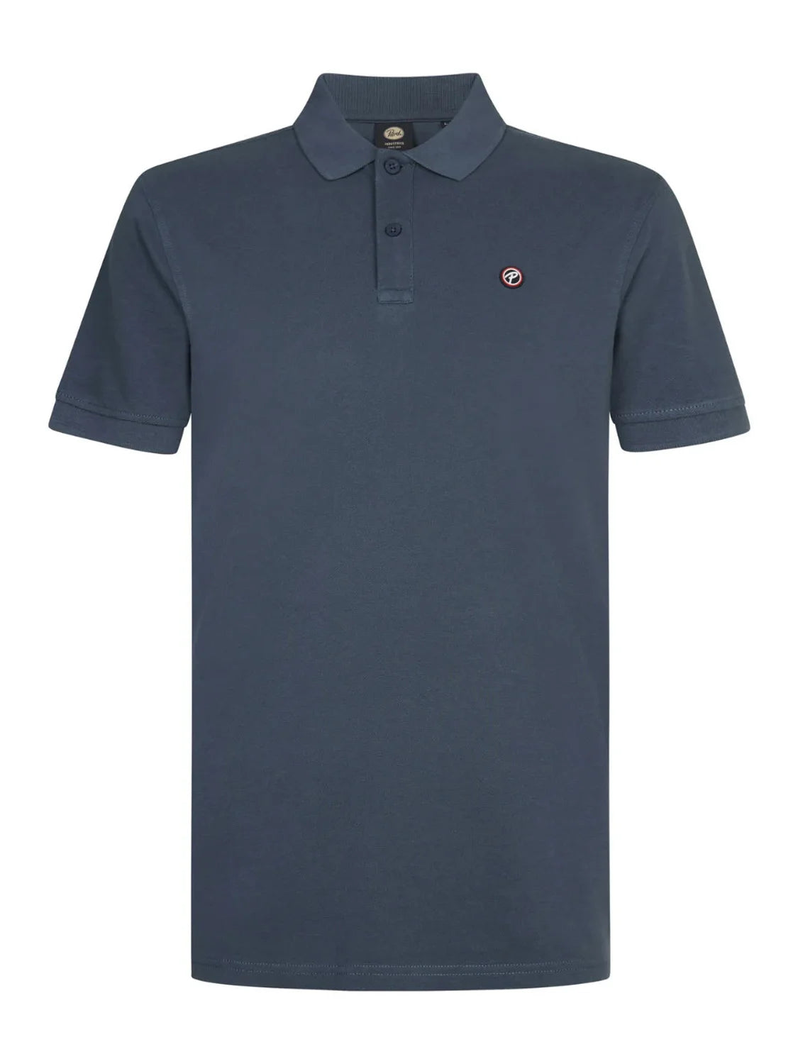 Polo Básico Petrol Industries Dolphin Storm Blue | Bicos de Fío