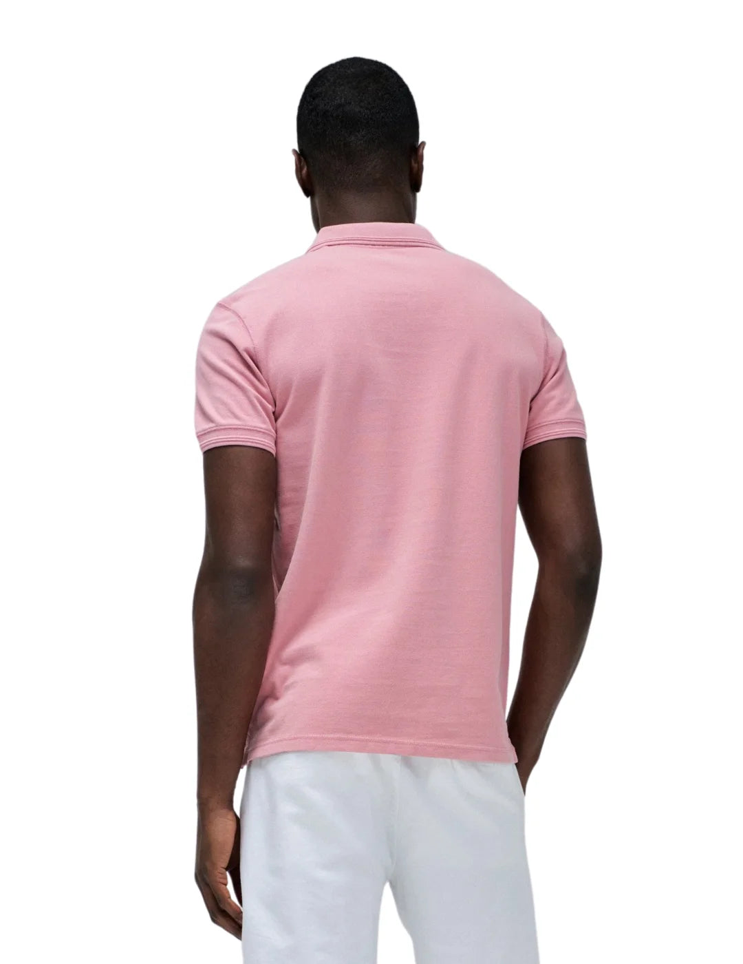 Polo Logo Salsa Jeans Rosa - Bicos de Fío