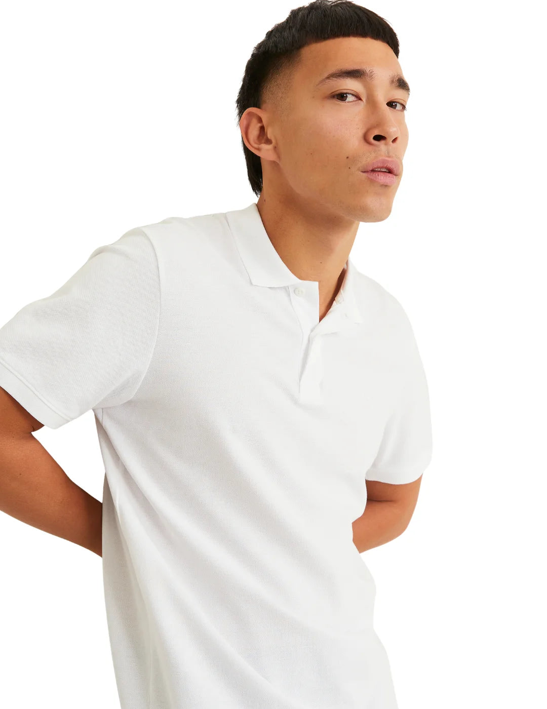 Polo Jack&Jones Basic Blanco | Bicos de Fío