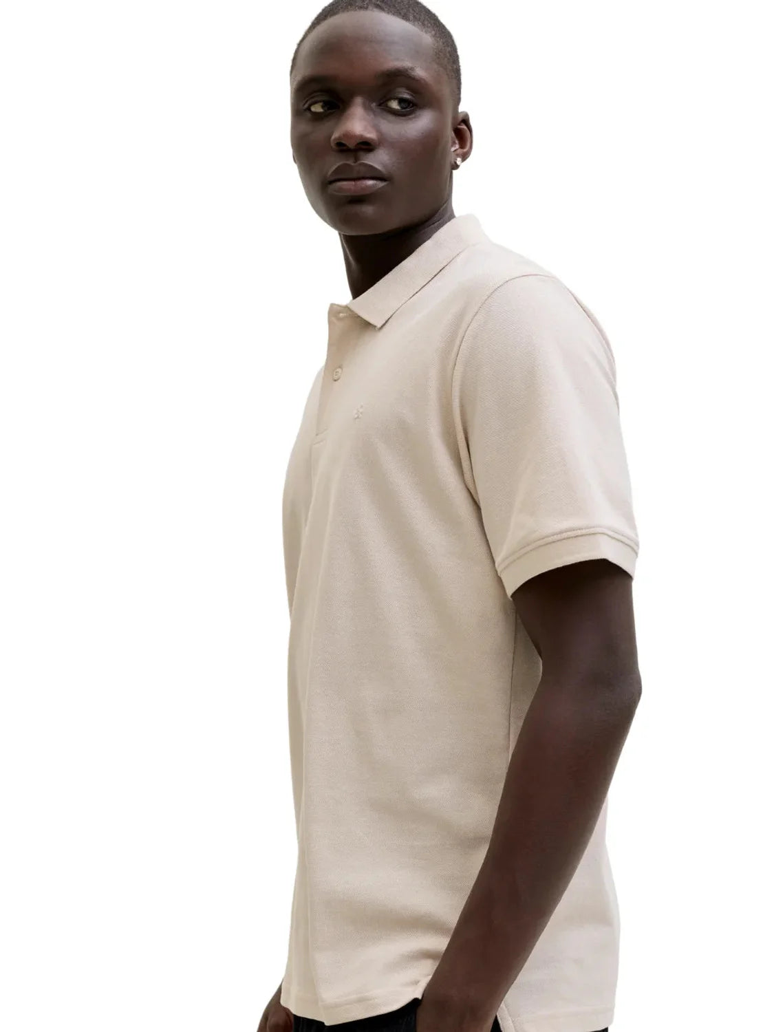 Polo Jack&Jones Basic Moonbeam | Bicos de Fío