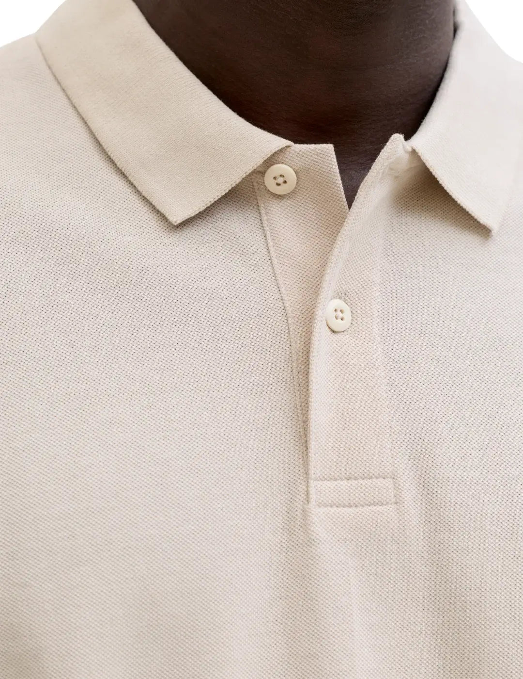 Polo Jack&Jones Basic Moonbeam | Bicos de Fío