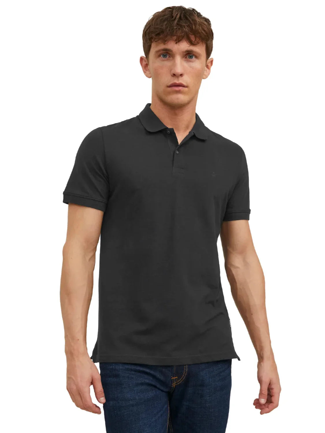 Polo Jack&Jones Basic Negro | Bicos de Fío