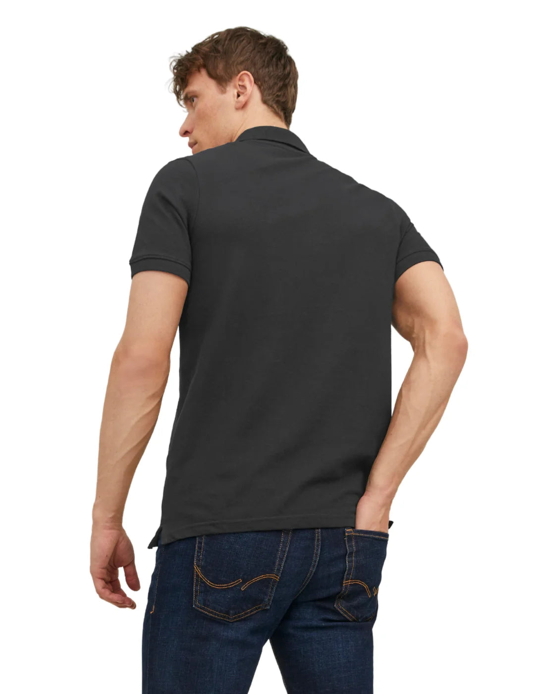 Polo Jack&Jones Basic Negro | Bicos de Fío