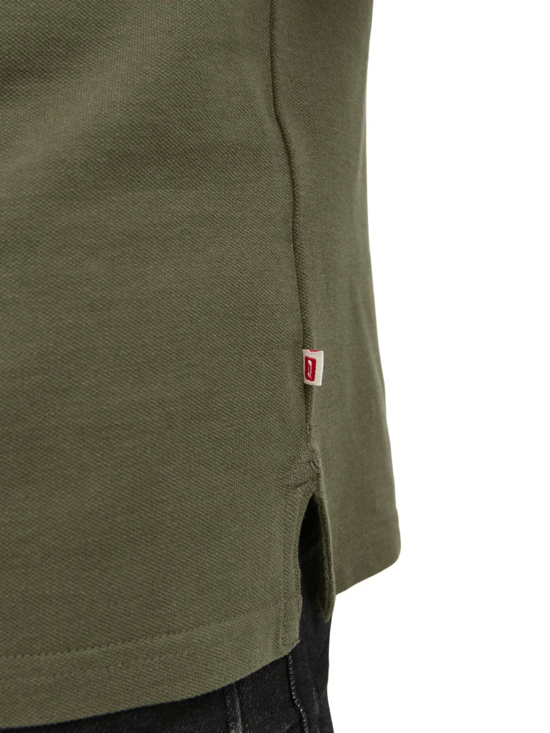 Polo Jack&Jones Basic Verde Oliva | Bicos de Fío