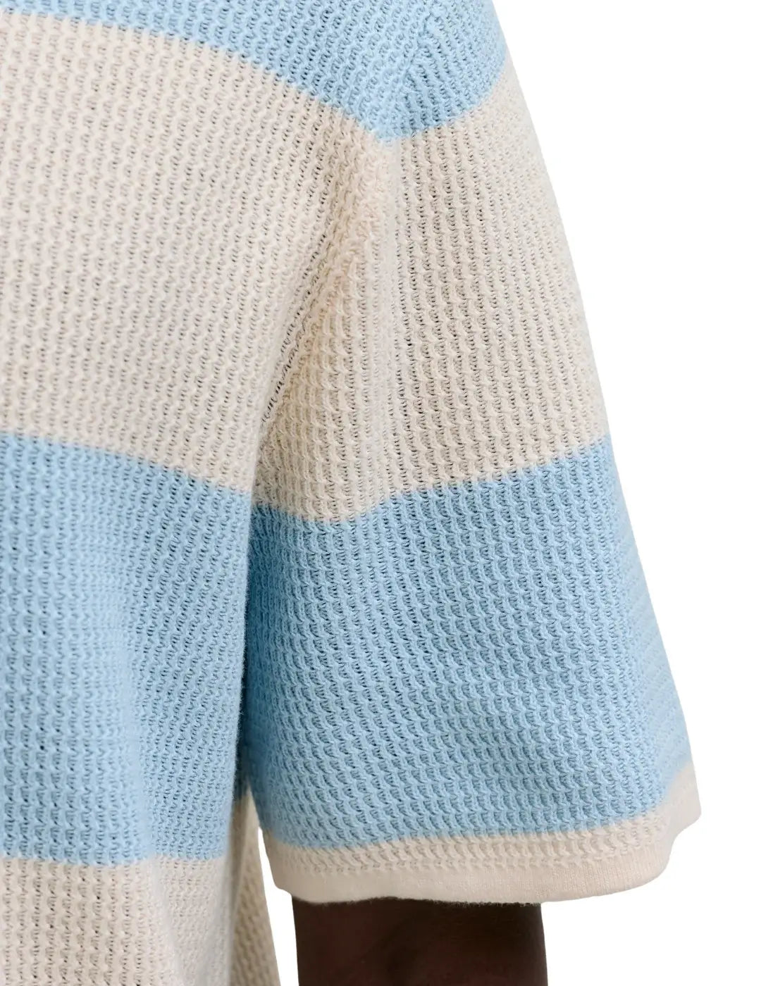 Polo Jack&Jones Liam Knit Rayas Azul | Bicos de Fío