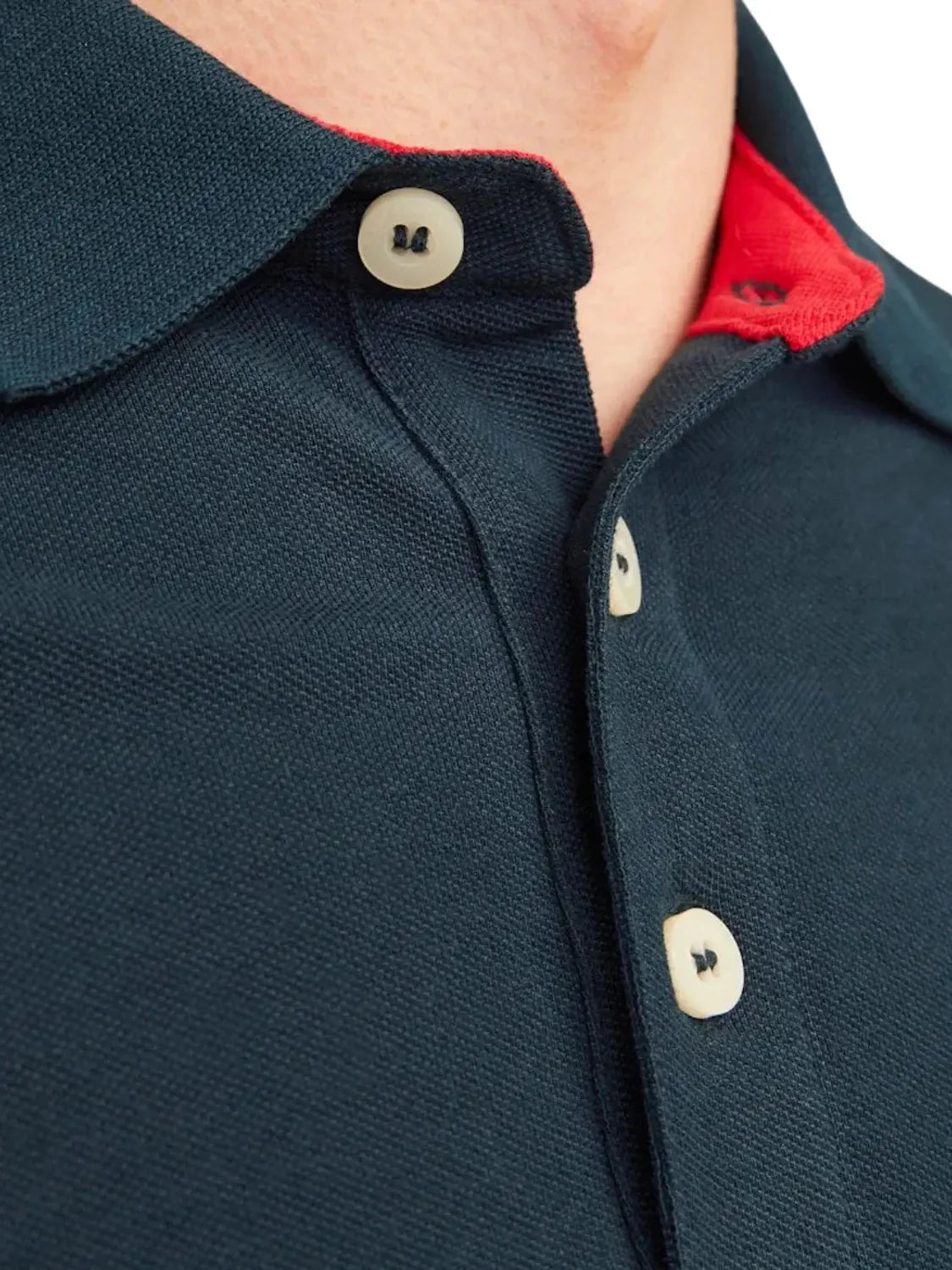 Polo Jack&Jones Paulos Azul Marino | Bicos de Fío