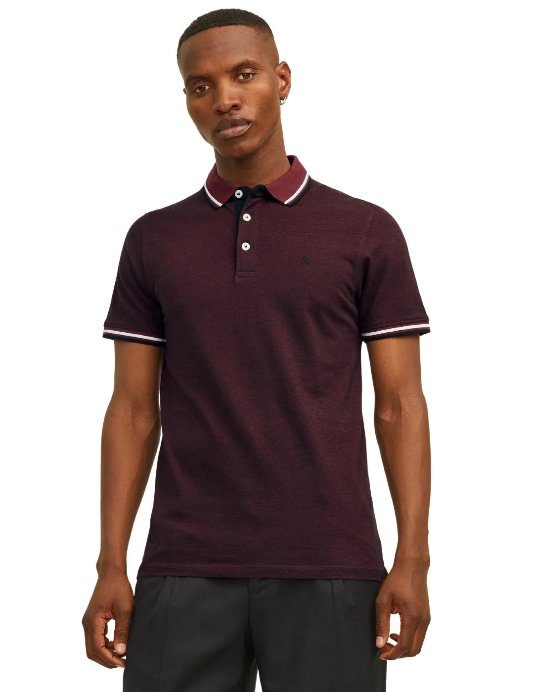 Polo Jack&Jones Paulos Ribete Port Royale | Bicos de Fío