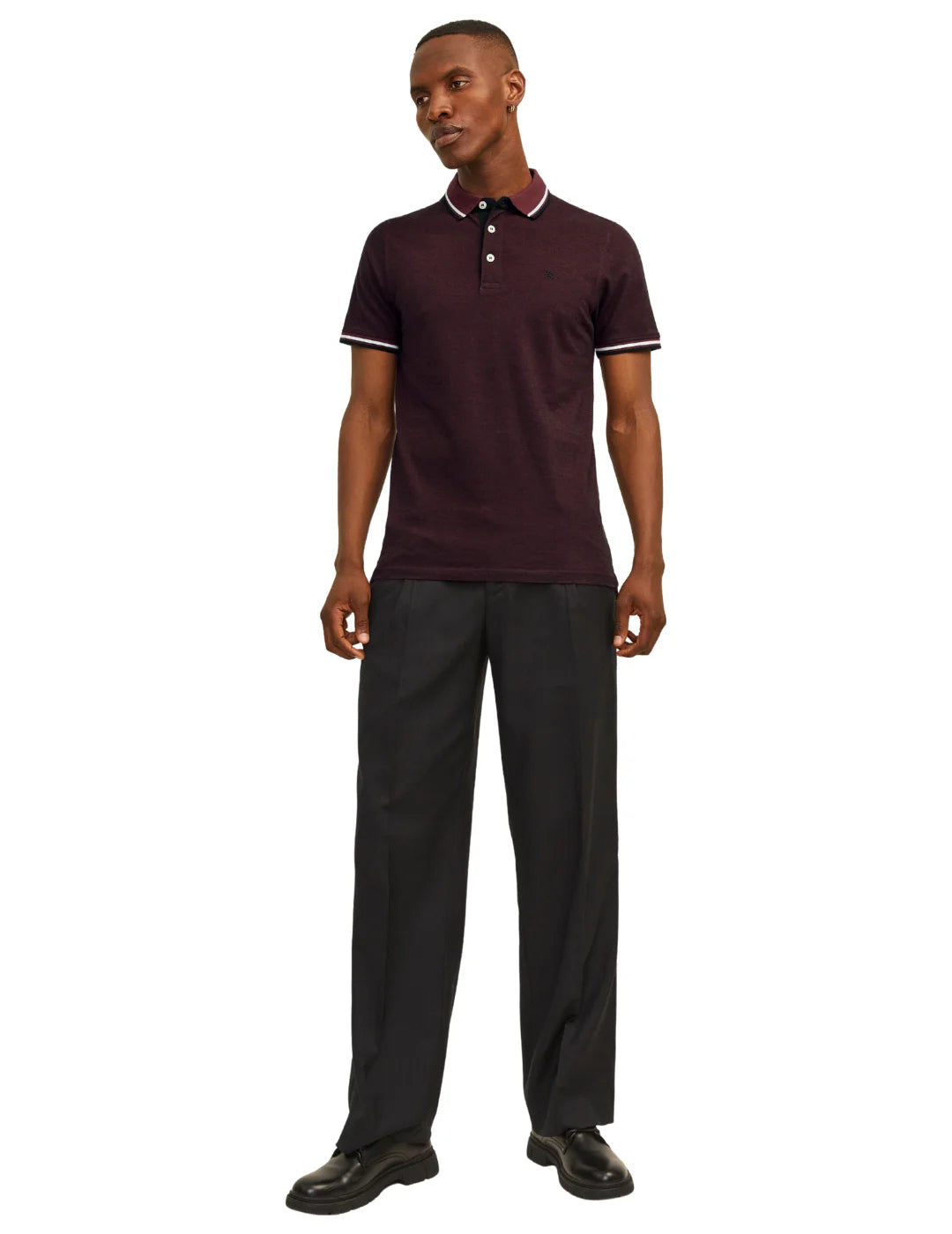 Polo Jack&Jones Paulos Ribete Port Royale | Bicos de Fío