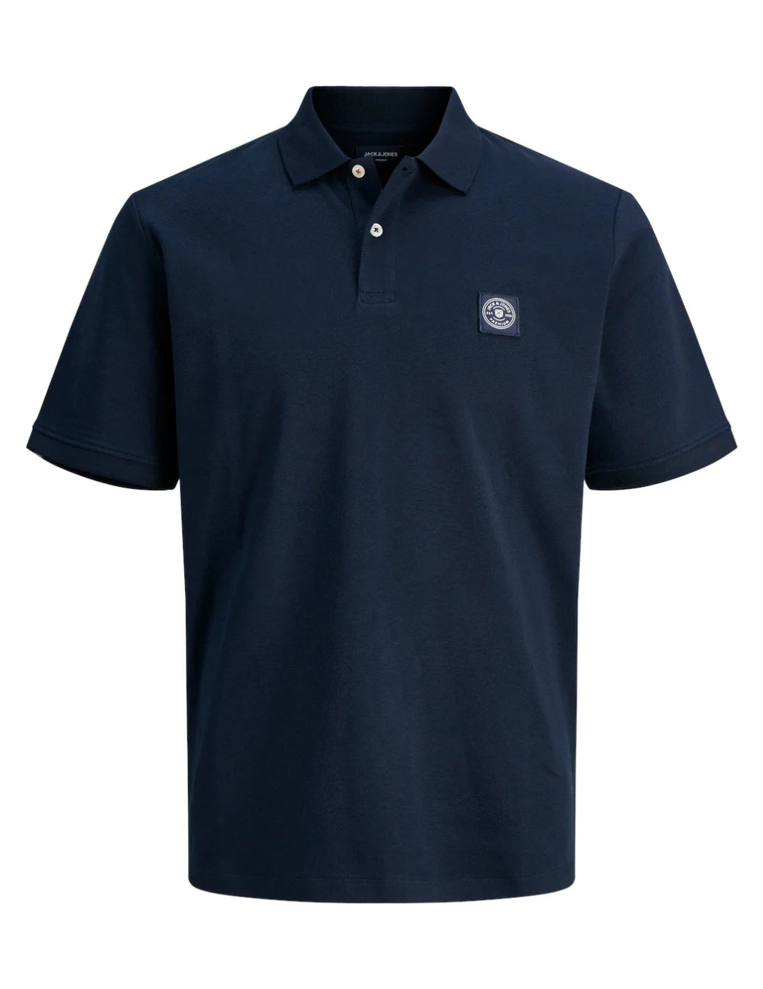 Polo Jack&Jones Virtual Logo Azul Marino | Bicos de Fío