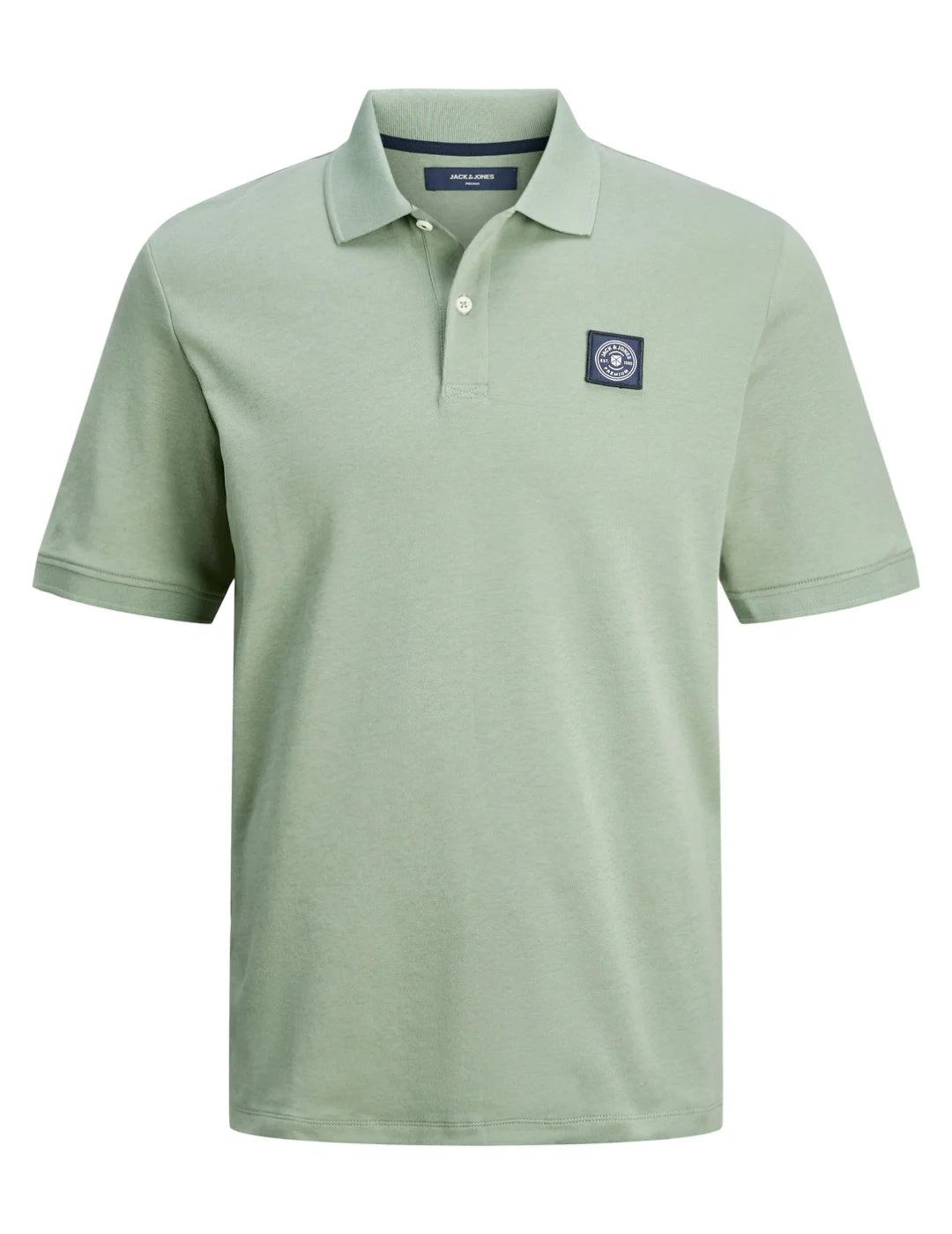 Polo Jack&Jones Virtual Logo Verde | Bicos de Fío