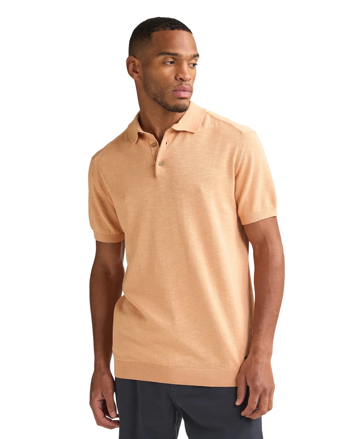 Polo Suéter Petrol Industries KWC207 Tropical Orange | Bicos de Fío
