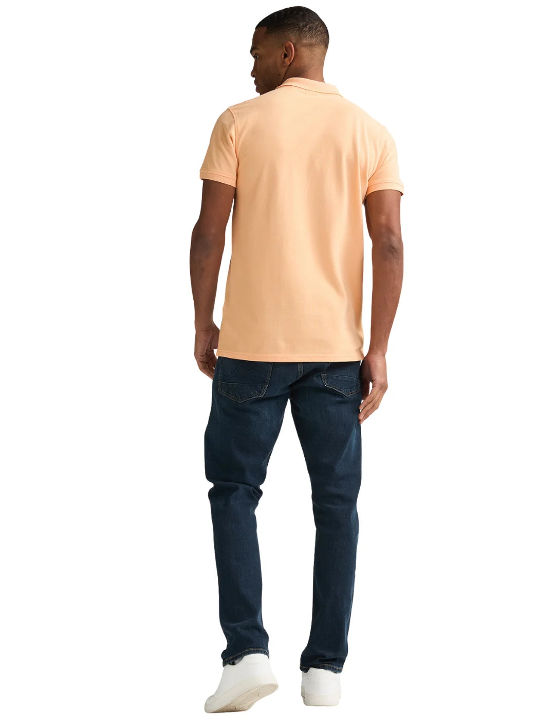 Polo Básico Petrol Industries Dolphin Tropical Orange | Bicos de Fío