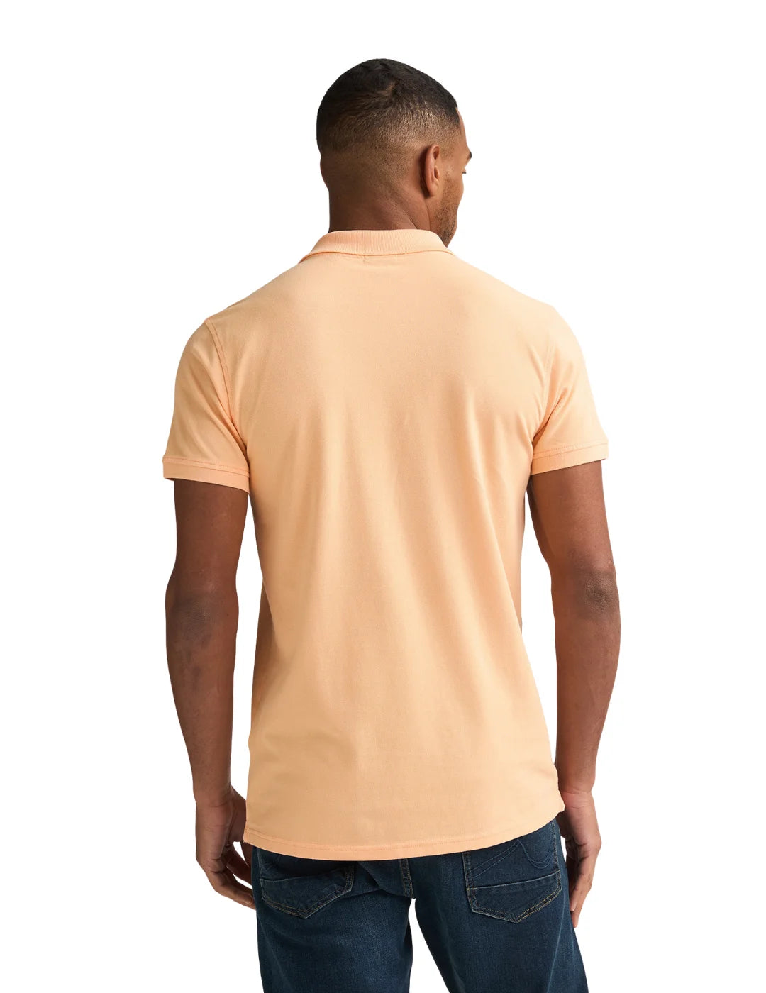 Polo Básico Petrol Industries Dolphin Tropical Orange | Bicos de Fío