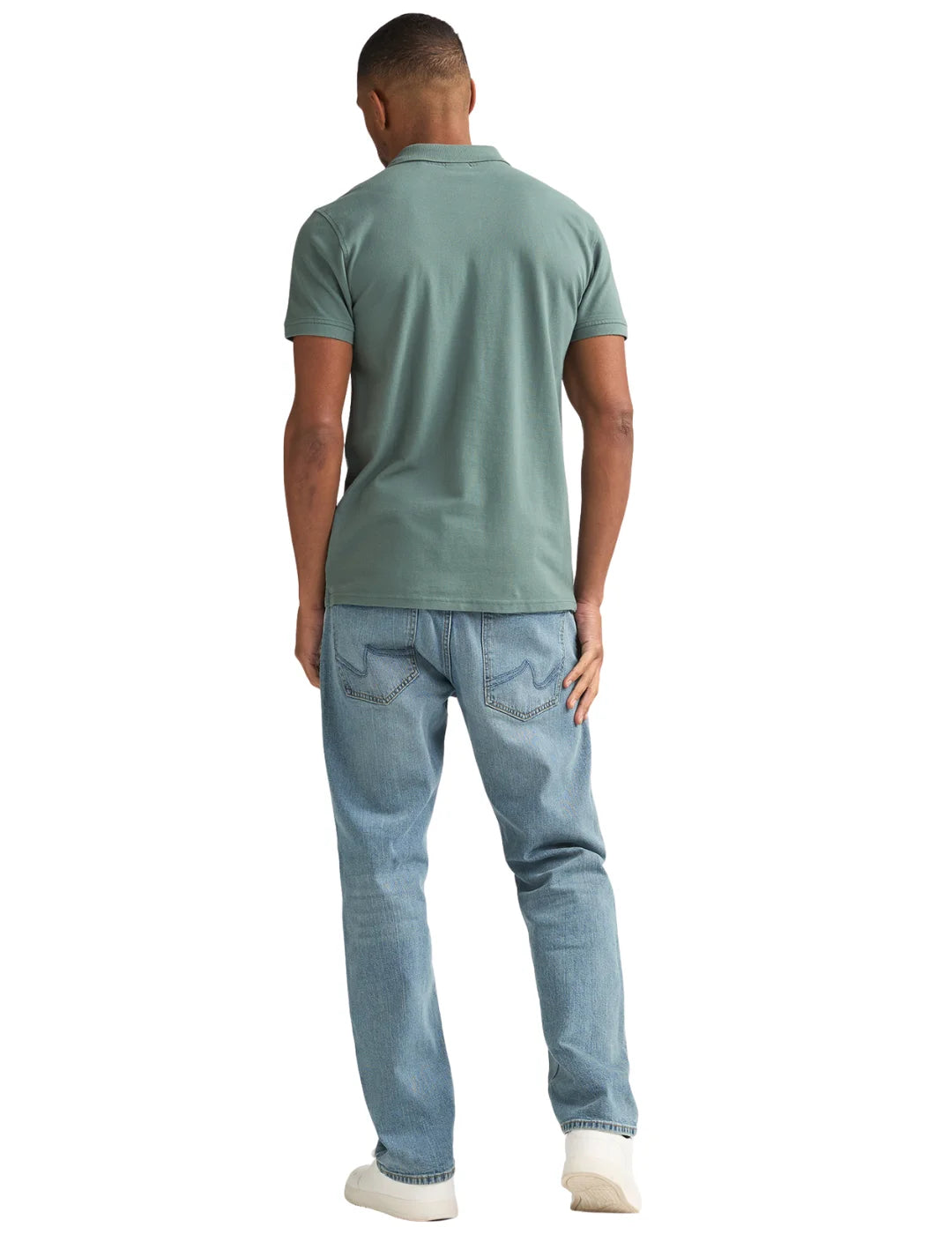 Polo Básico Petrol Industries Dolphin Oil Green | Bicos de Fío