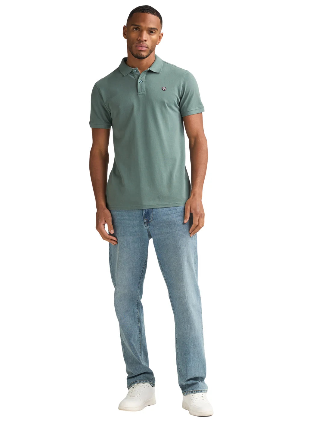 Polo Básico Petrol Industries Dolphin Oil Green | Bicos de Fío